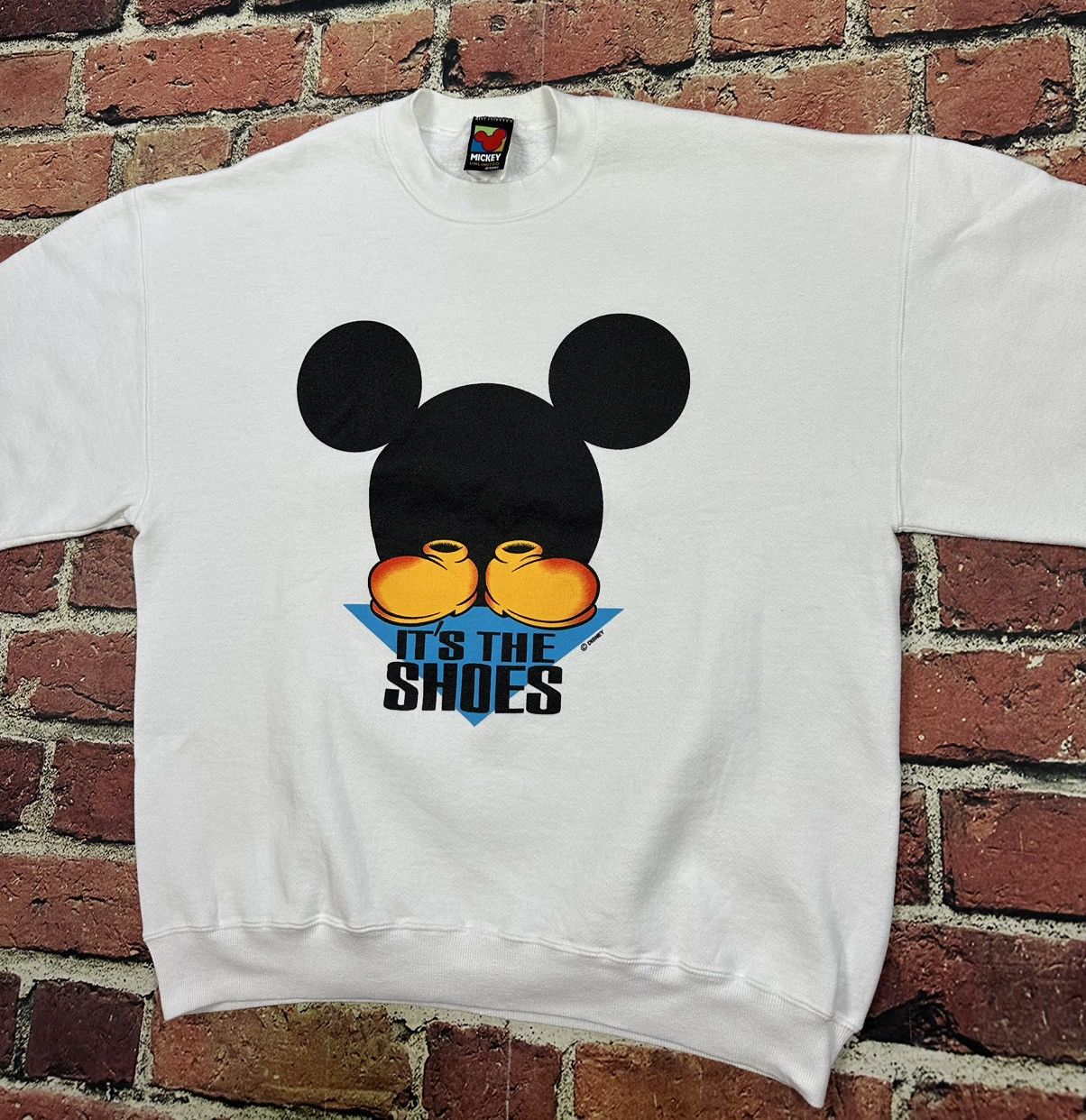 Mickey Unlimited Vintage Mickey Unlimited Mouse It’s The Shoes Sweatshirt Size US XL / EU 56 / 4 - 4 Thumbnail