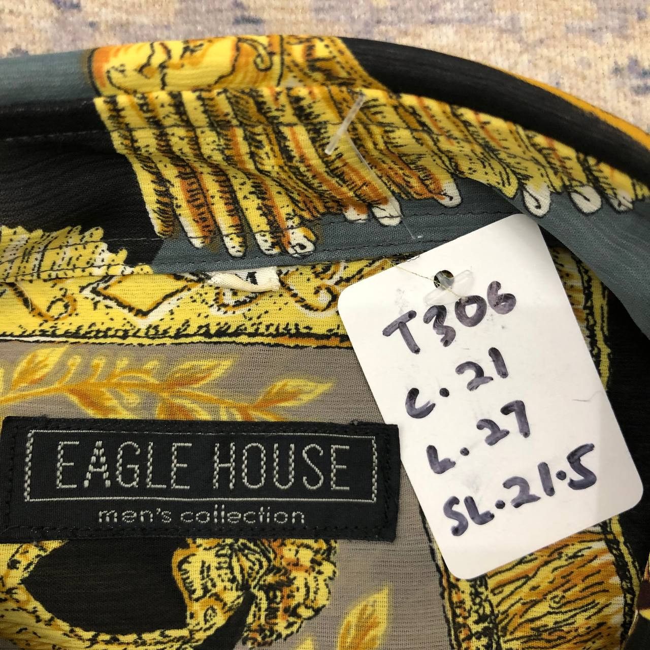 Vintage T306 VTG EAGLE HOUSE MADE IN JAPAN SHIRTS Size US M / EU 48-50 / 2 - 6 Thumbnail