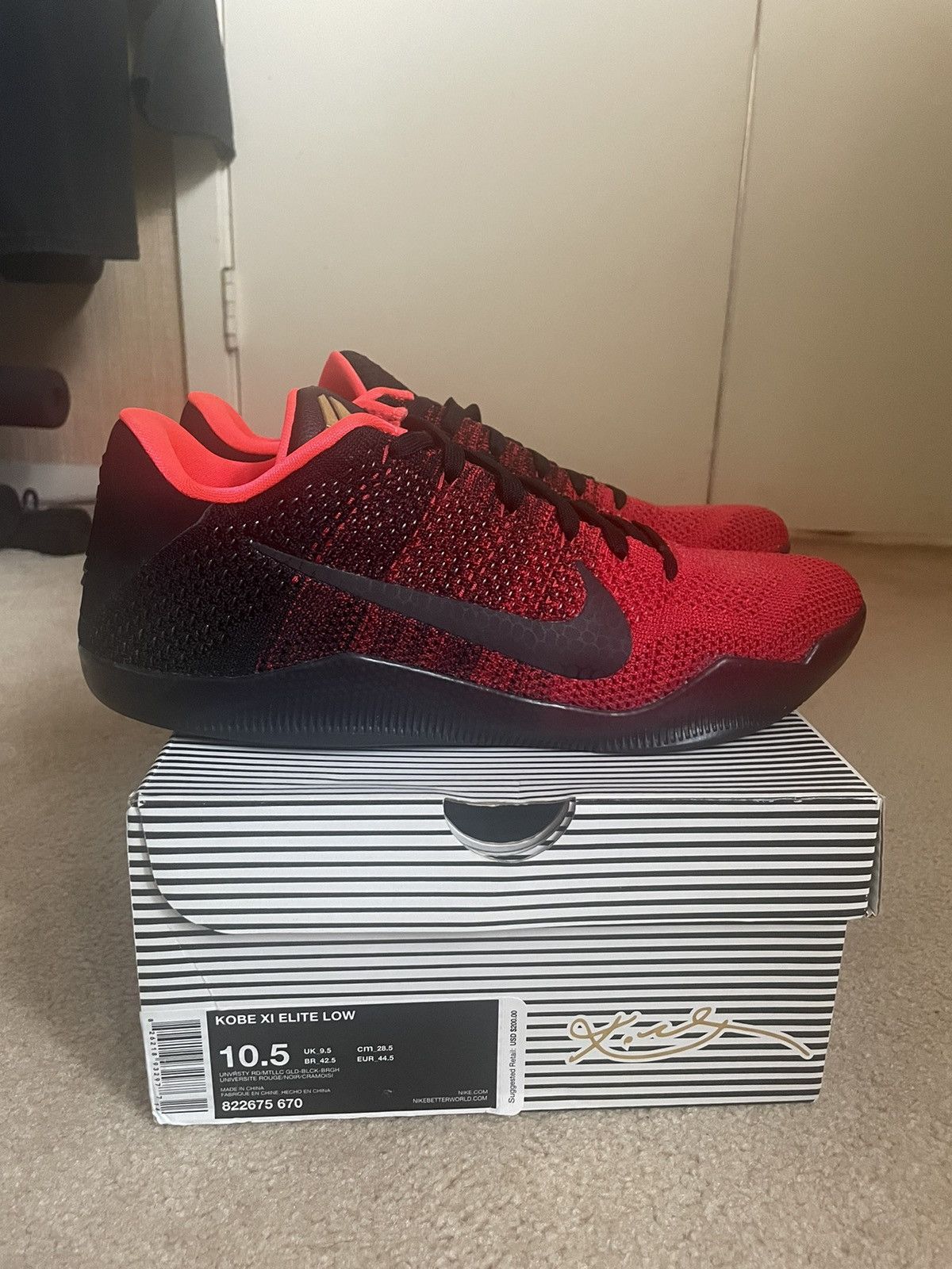 Achilles Heel Kobe X1 Nike Kobe 11 Achilles Heel'