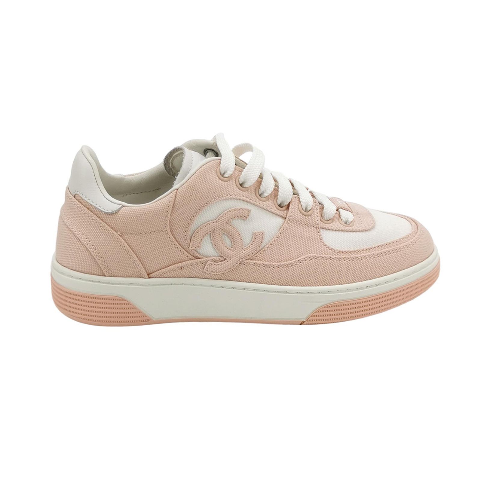Chanel Chanel Women 5-5 Lowtop Sneakers Size US 5.5 / IT 35.5 - 1 Thumbnail