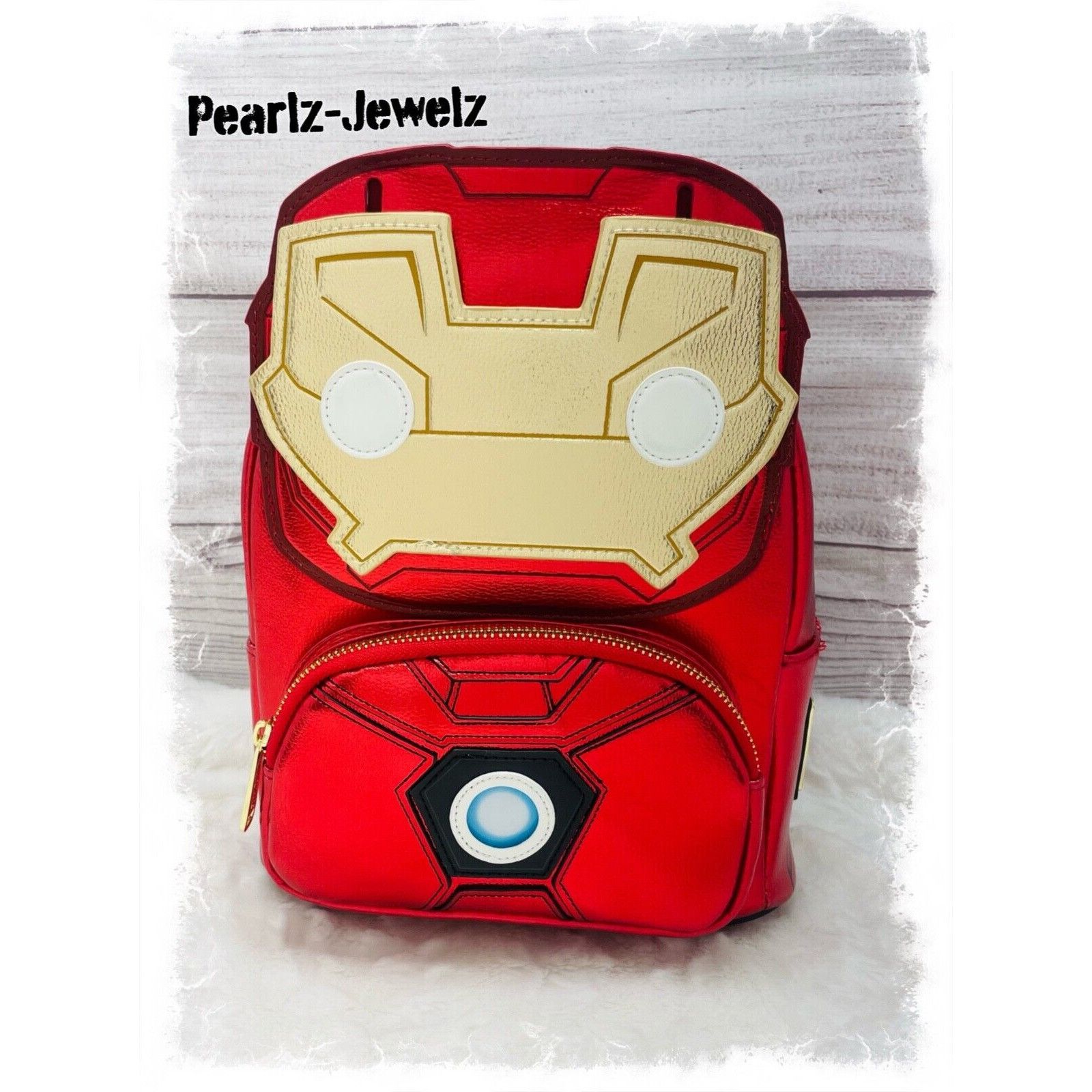 Loungefly Pop! 2024 Iron Man light up mini backpack