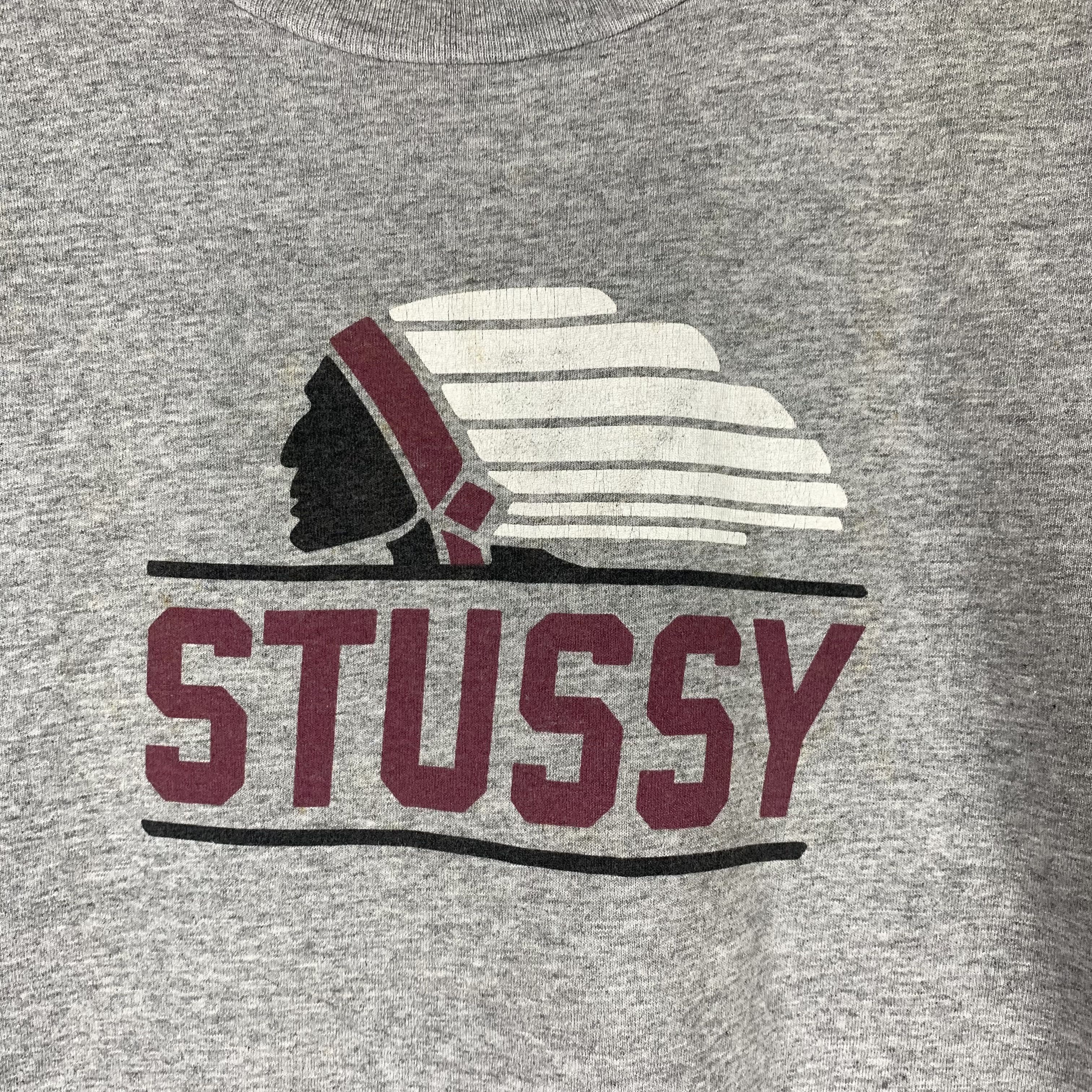 Stussy Vintage 90s Stussy Indian Tshirt Size US M / EU 48-50 / 2 - 3 Thumbnail