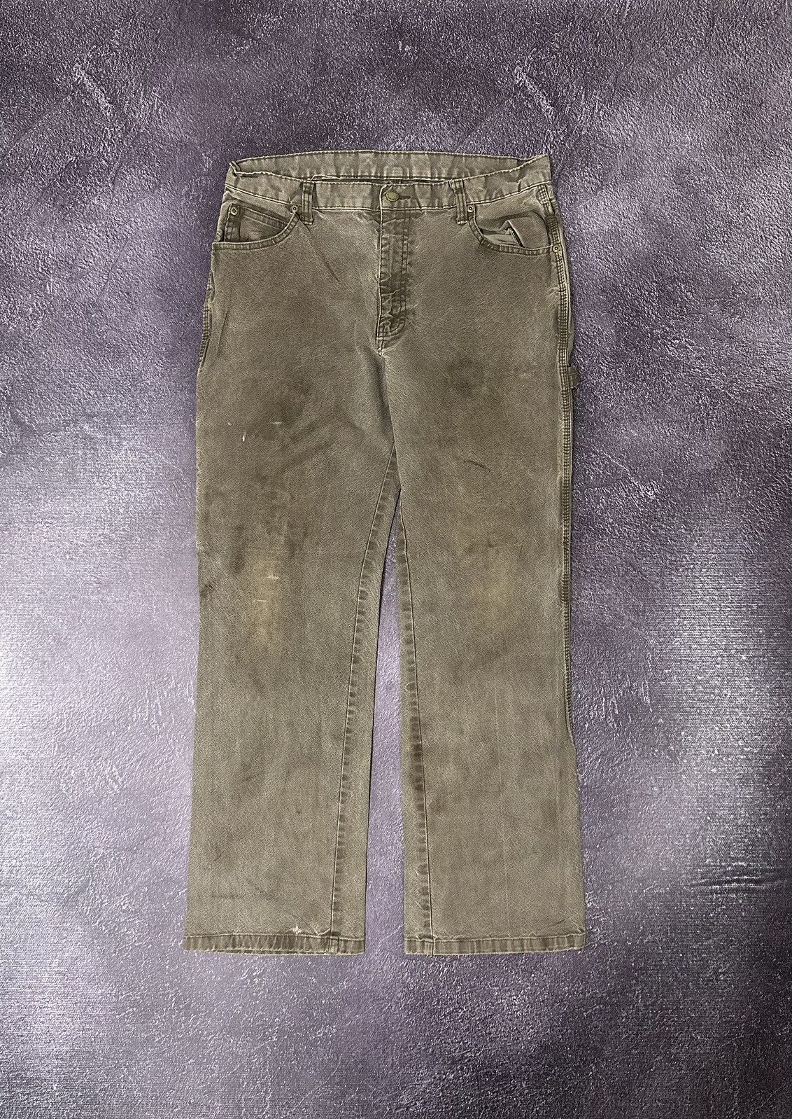 Dickies Vintage Dickies Baggy Cargo Faded Work Y2K Pants Jeans Size US 34 / EU 50 - 2 Thumbnail