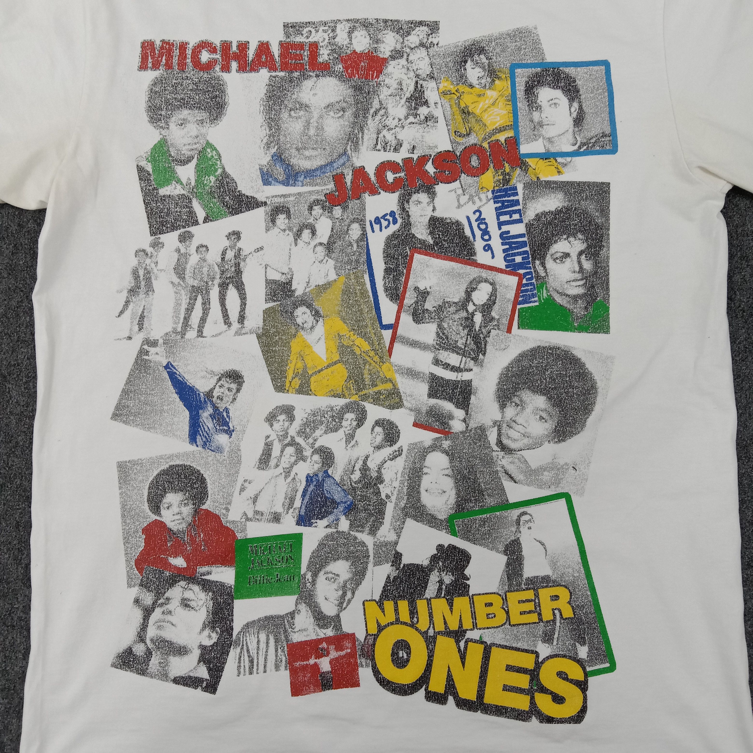 Band Tees × Michael Jackson × Vintage Michael Jackson American Singer-Songwriter and Dancer Tshirt Size US L / EU 52-54 / 3 - 2 Thumbnail