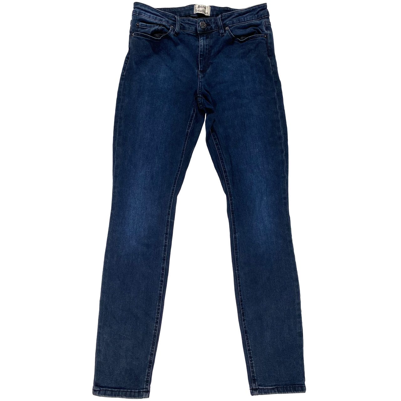Acne Studios Acne Studios Skin 5 Deep Dark Wash Jeans 27.5x27.5 Size 27" / US 4 / IT 40 - 1 Thumbnail