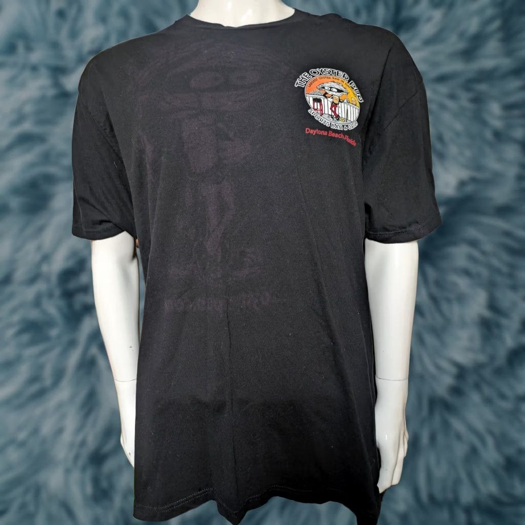 Next Level Oyster Pub Bar Grill Daytona Beach FL T Shirt 2XL XXL Black Mens Next Level Size US XXL / EU 58 / 5 - 1 Thumbnail