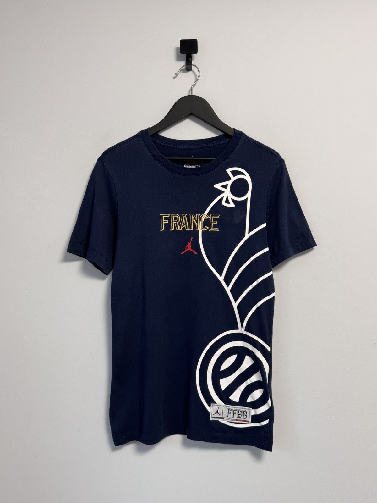 Jordan Brand Jordan France T-Shirt big logo y2k style Size US XS / EU 42 / 0 - 1 Thumbnail