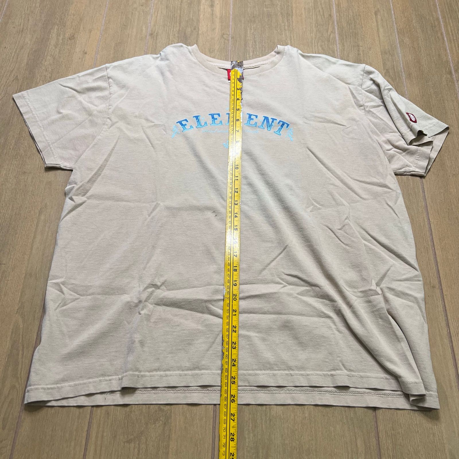 Element Y2K beige Element short-sleeved t-shirt blue Sz XL Size US XL / EU 56 / 4 - 8 Thumbnail