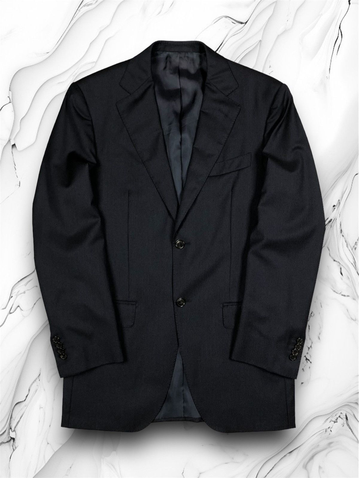 Designer Vintage Suitsupply Super 110 Pure Wool Blazer Sport Coat Size 46R - 1 Thumbnail