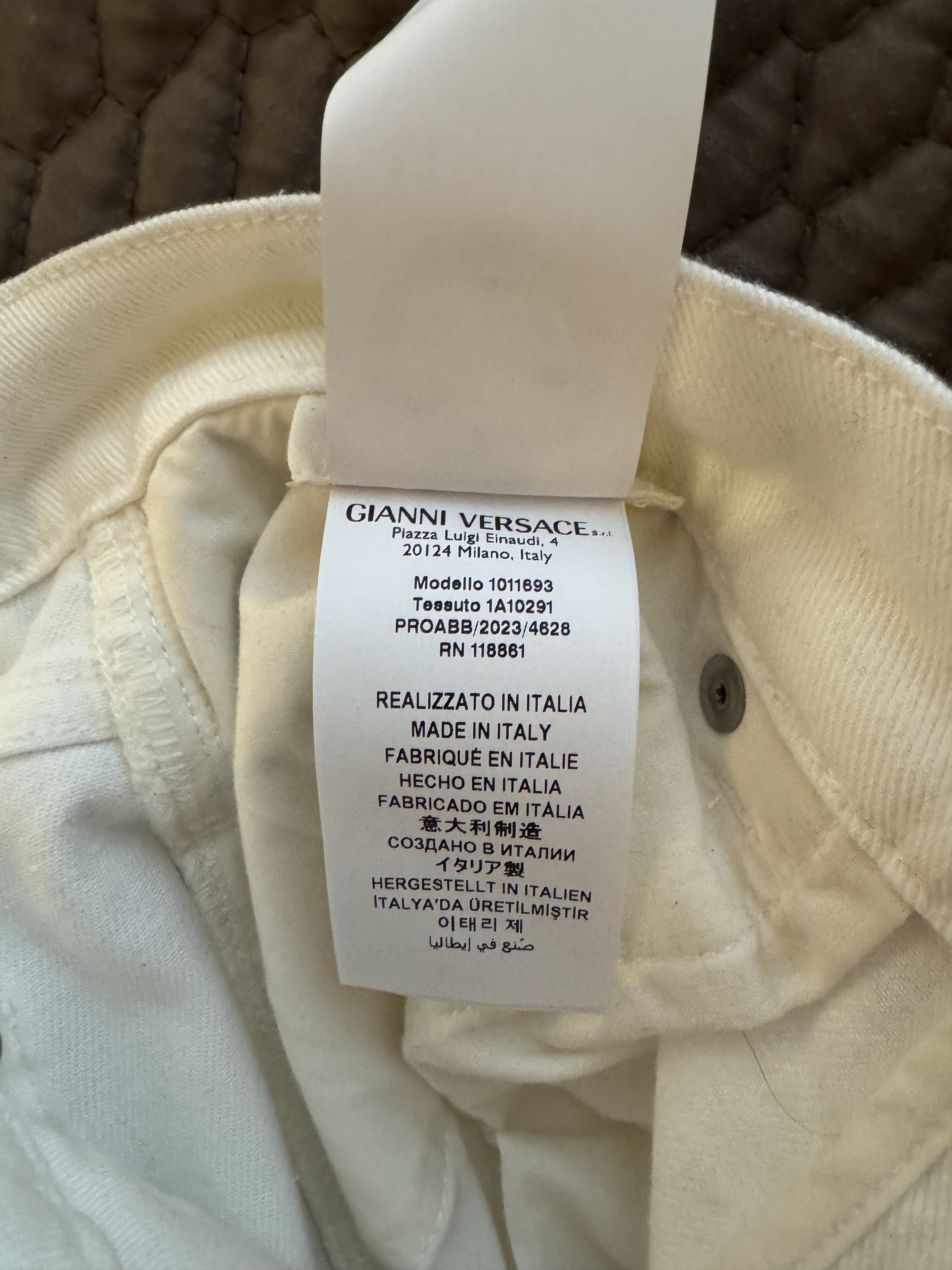 Versace Versace Medusa '95 Straight Leg Jeans Size US 32 / EU 48 - 2 Thumbnail