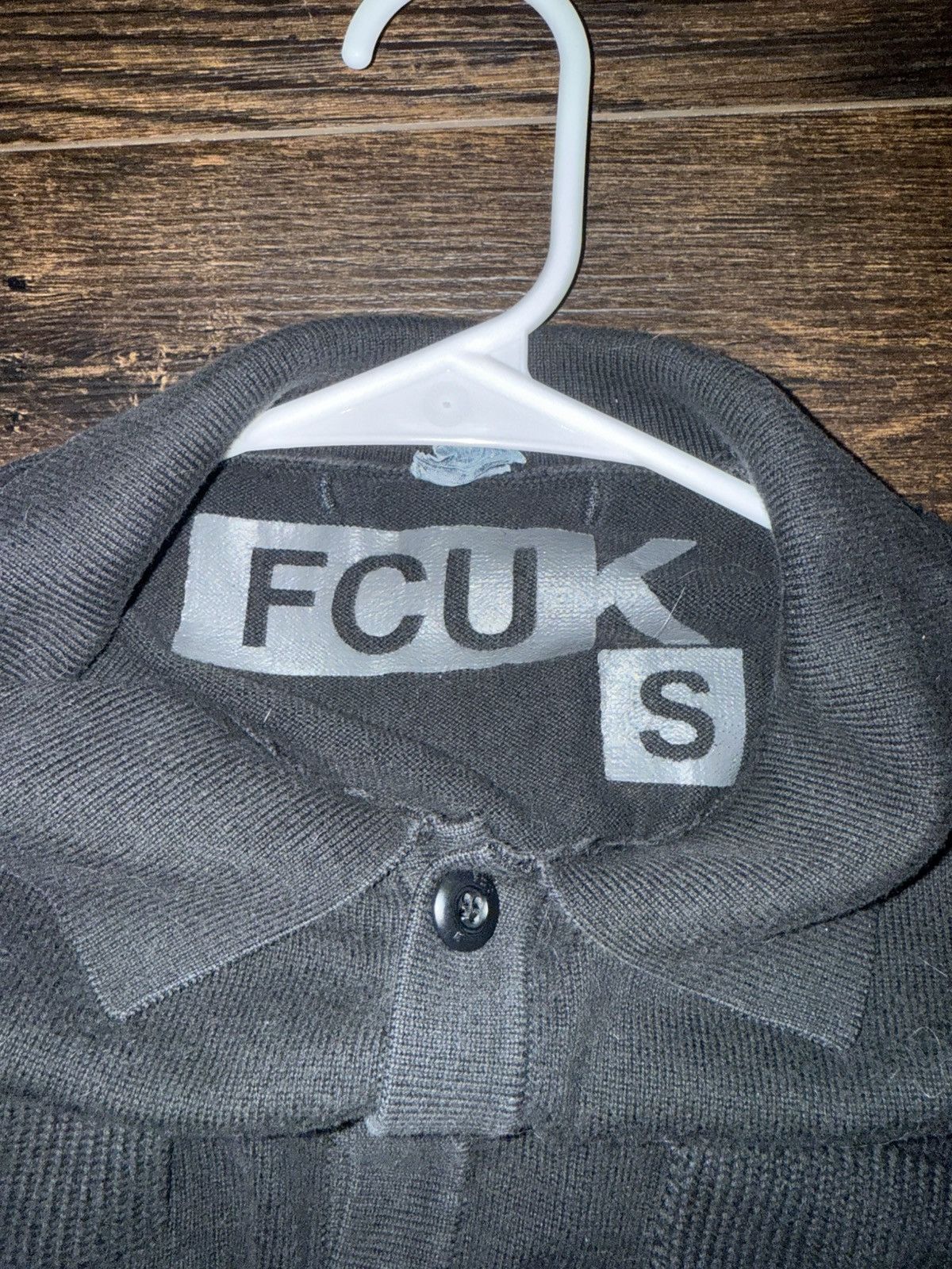 FCUK FCUK Quarter Button Long Sleeve Size US S / EU 44-46 / 1 - 5 Thumbnail