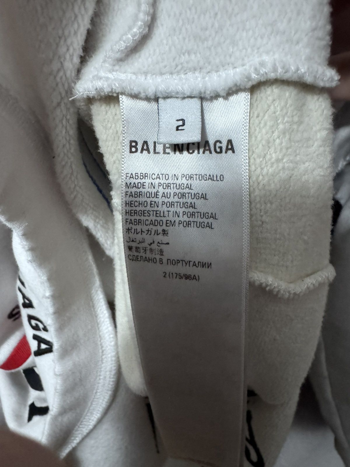Balenciaga Balenciaga Upside Down Paris Hoodie BLUELLE🌊 Size US M / EU 48-50 / 2 - 5 Thumbnail