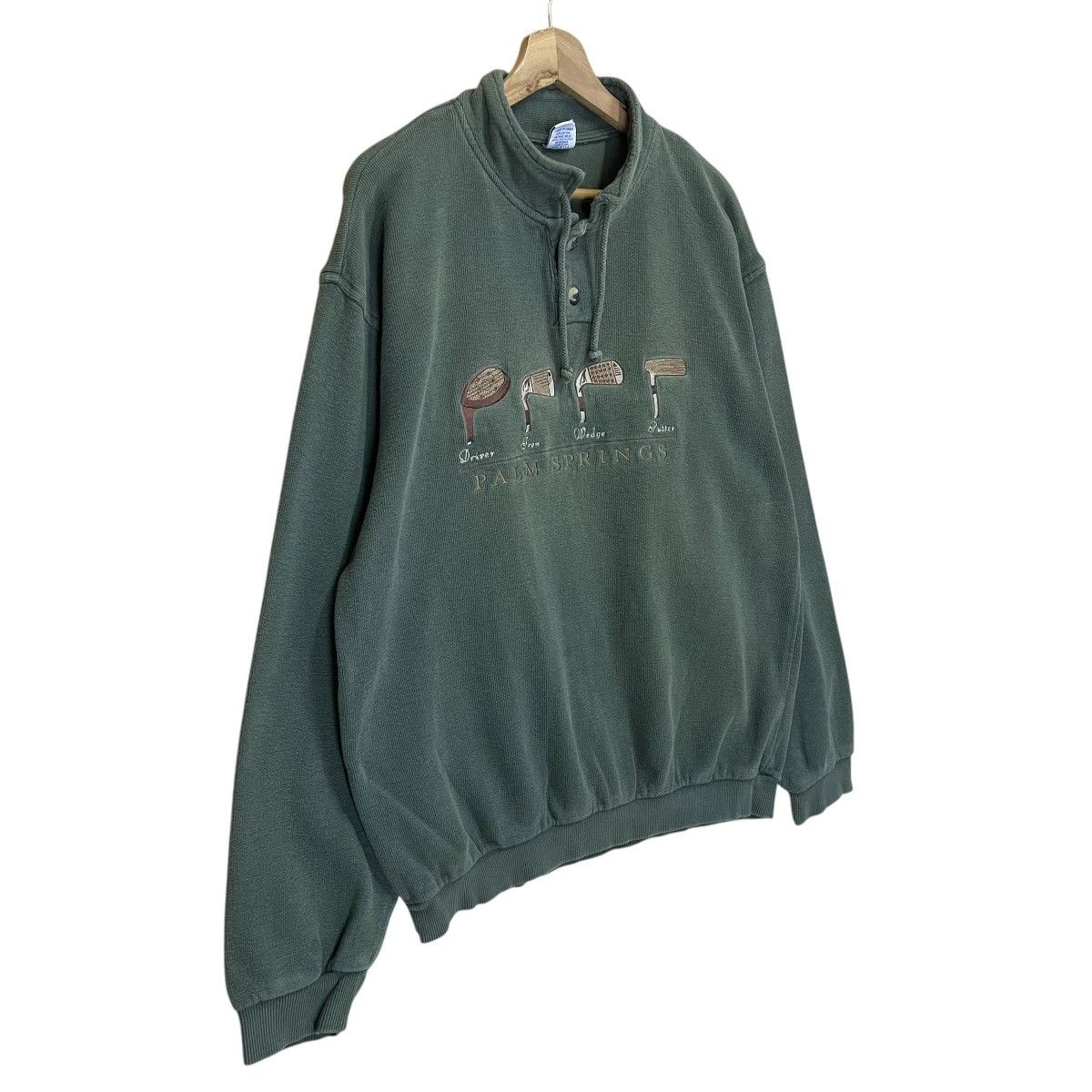 Vintage Vintage 90s Palm Spring By Crazy Shirts Crewneck Sweatshirt Size US L / EU 52-54 / 3 - 2 Thumbnail