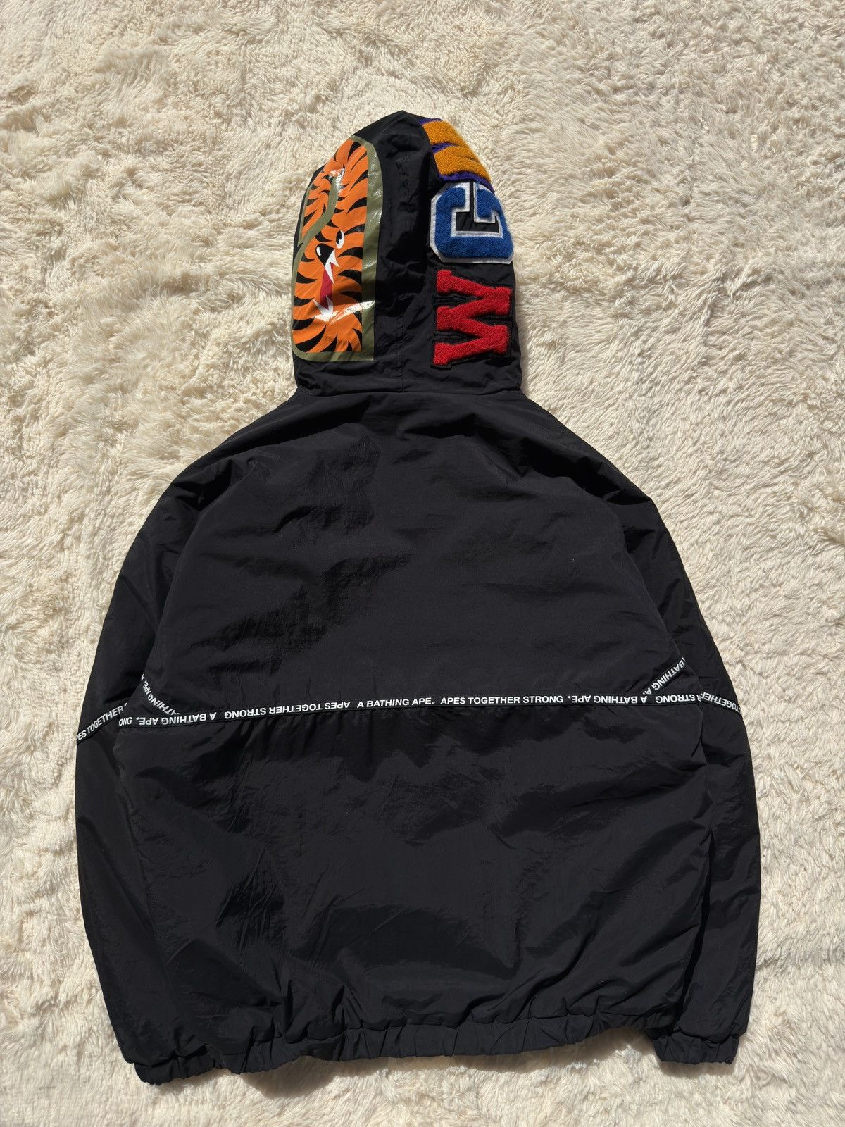 Bape BAPE Relaxed Shark Hoodie Jacket Black M Size US M / EU 48-50 / 2 - 16 Thumbnail