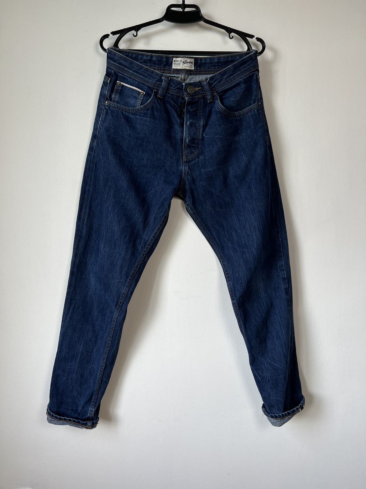 image of Stronghold Selvedge Japanese Jeans Denim Size 30X32, Men's