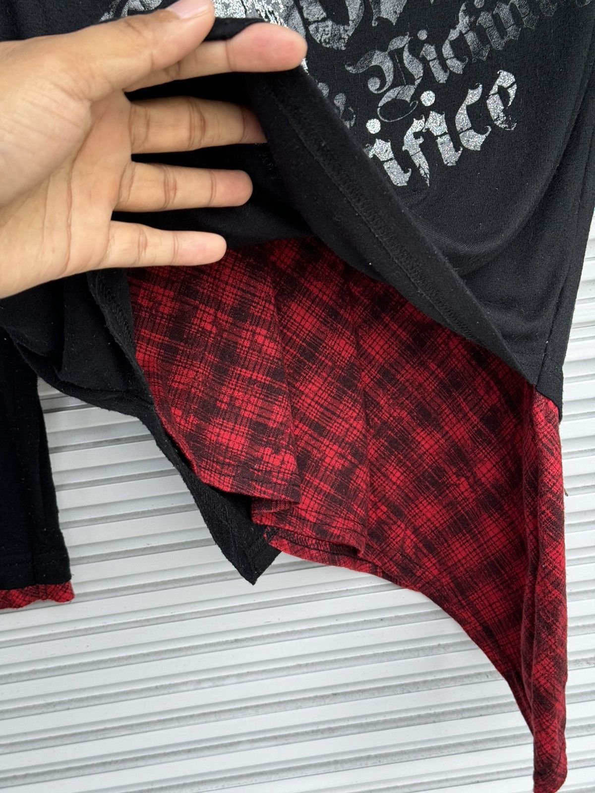 Japanese Brand Vintage Beaumere Keffiyeh Skulls Punk Riot Longsleeves Size US M / EU 48-50 / 2 - 10 Thumbnail