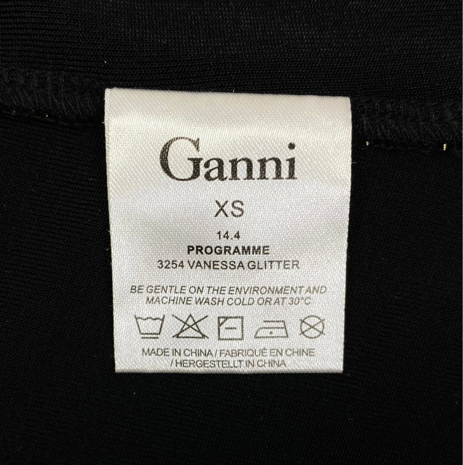 Ganni Ganni Vanessa Glitter Dress Maxi size XS Size XS / US 0-2 / IT 36-38 - 7 Thumbnail