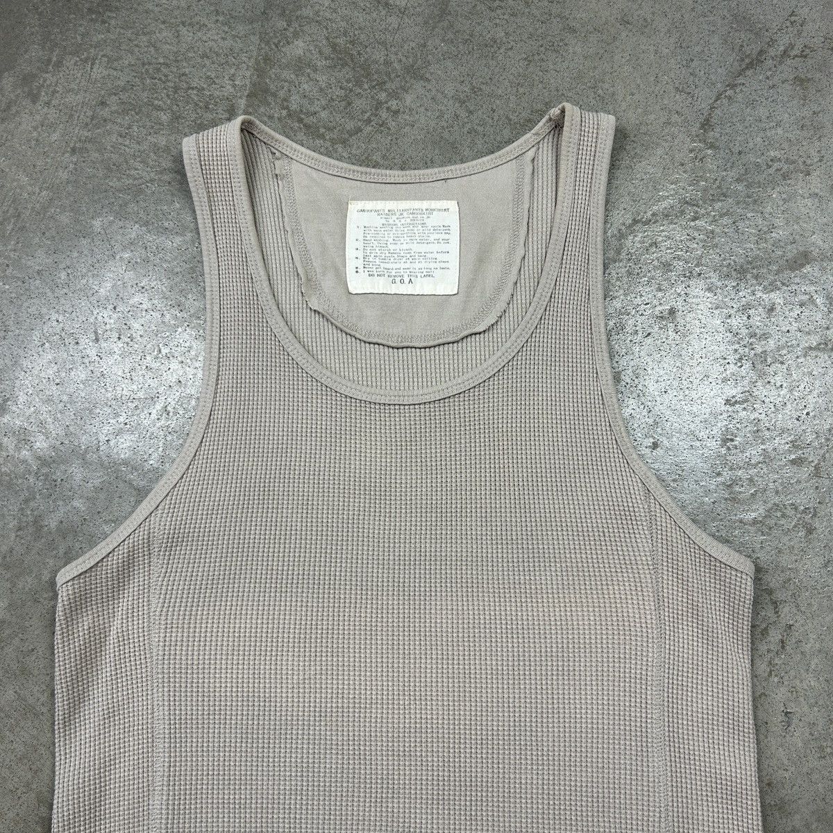 Japanese Brand g.o.a japan sleeveless military top Size US M / EU 48-50 / 2 - 7 Thumbnail