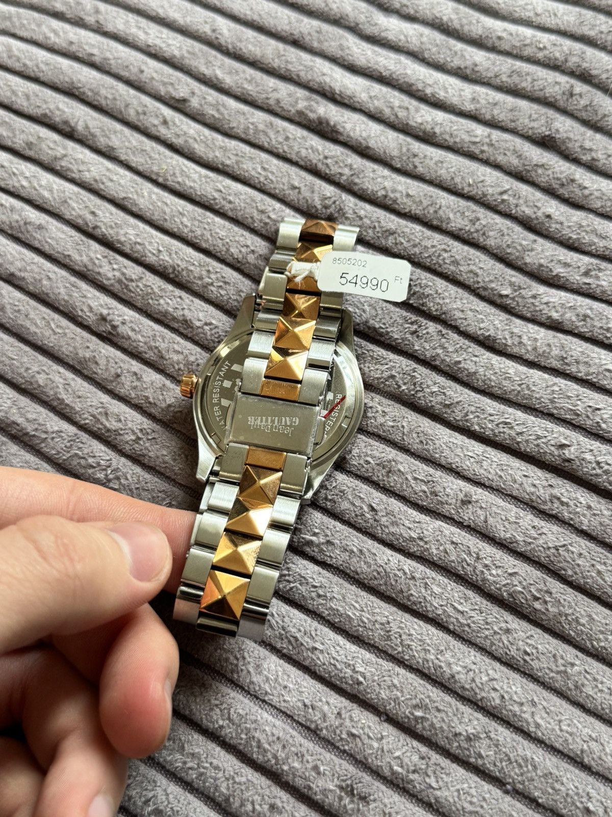 Jean Paul Gaultier Jean Paul Gaultier Archive Silver Gold Man Watch Grail JPG Size ONE SIZE - 3 Thumbnail