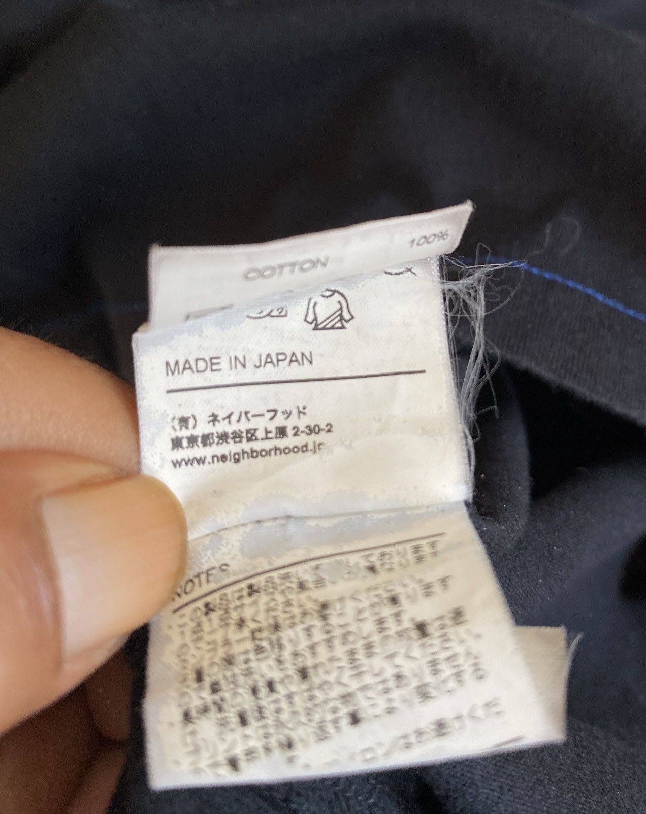 Neighborhood Vintage Japanese Brand Neighborhood T-shirt 2000s Size US L / EU 52-54 / 3 - 9 Thumbnail