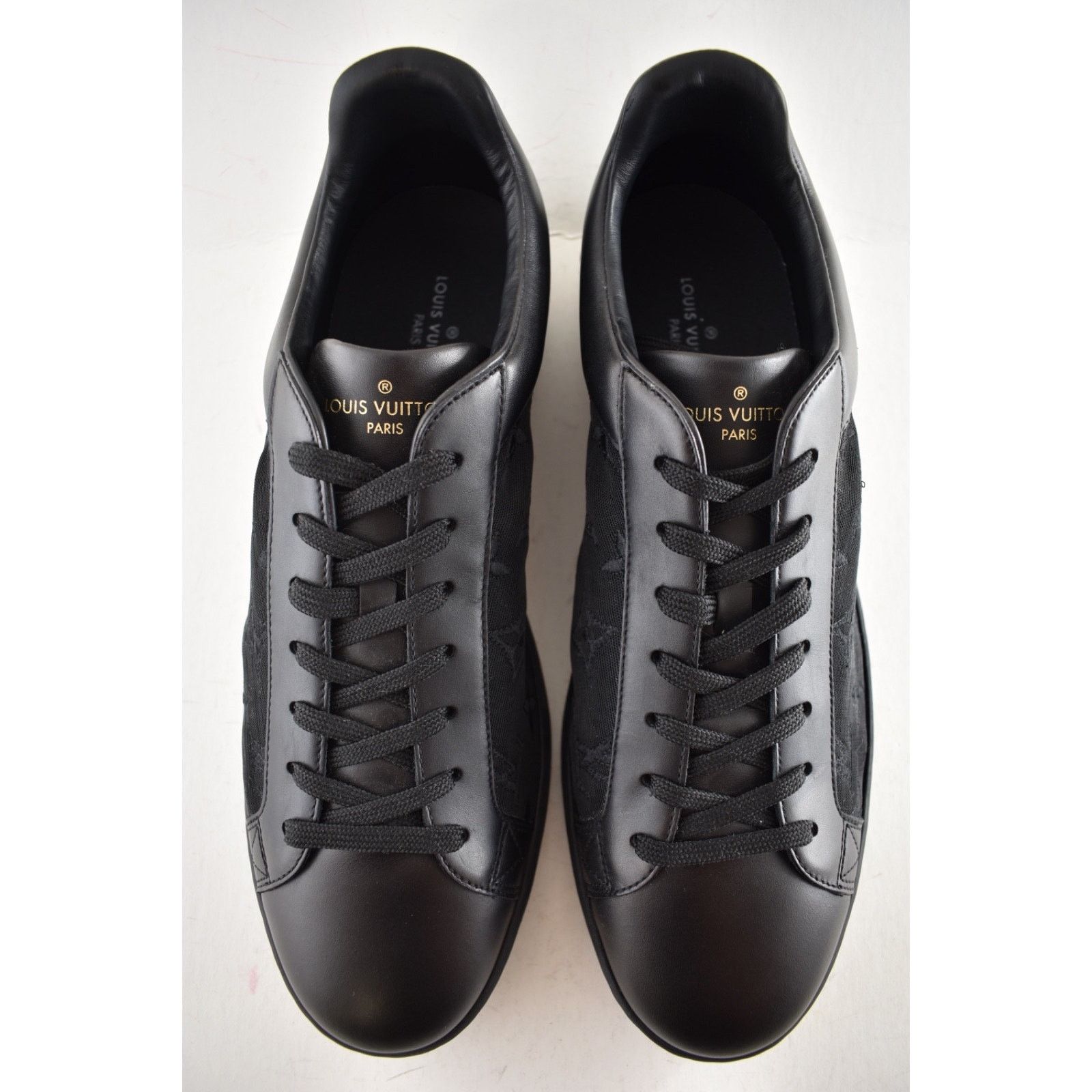 Louis Vuitton Louis Vuitton Luxembourg Tattoo Black Monogram LV Low Size US 10 / EU 43 - 9 Thumbnail