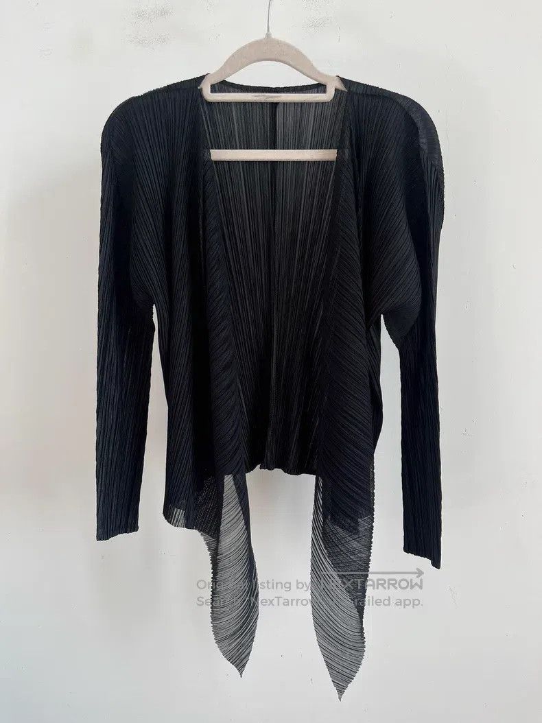 Issey Miyake Issey Miyake Black Jacket Size L / US 10 / IT 46 - 1 Thumbnail