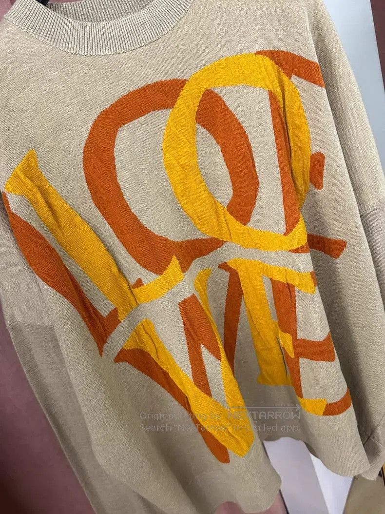 Loewe Loewe Big Letter Logo Long Sleeve Top Size S / US 4 / IT 40 - 2 Thumbnail