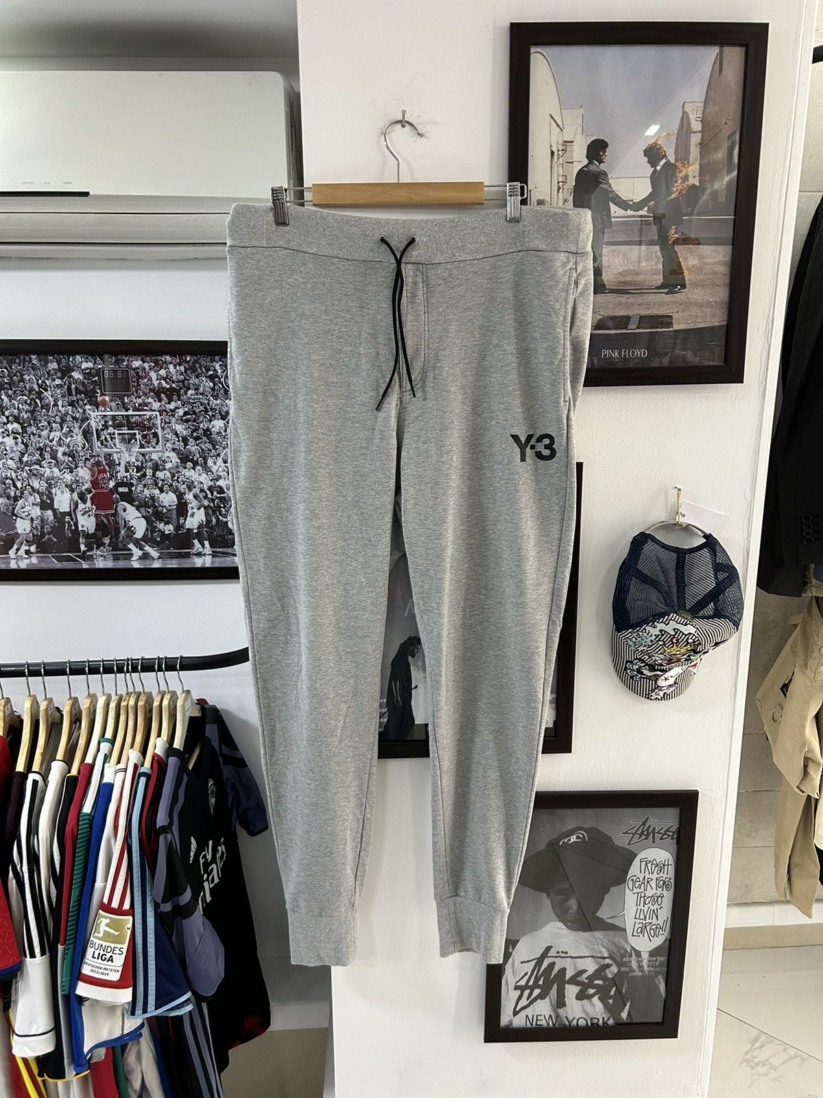 Y-3 2018 gray swetpants