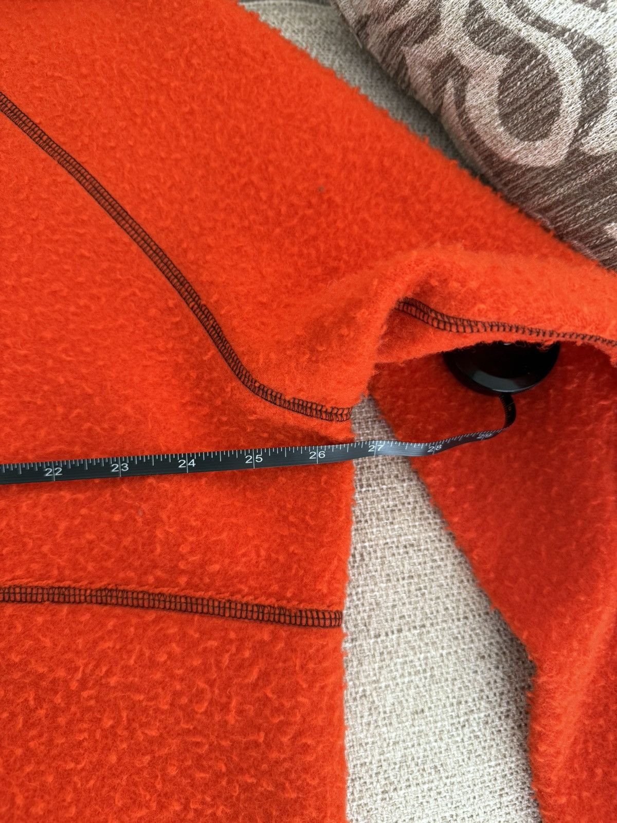 Drake's Orange Casentino Wool Half-Zip Sweater size 44 Size US L / EU 52-54 / 3 - 9 Thumbnail
