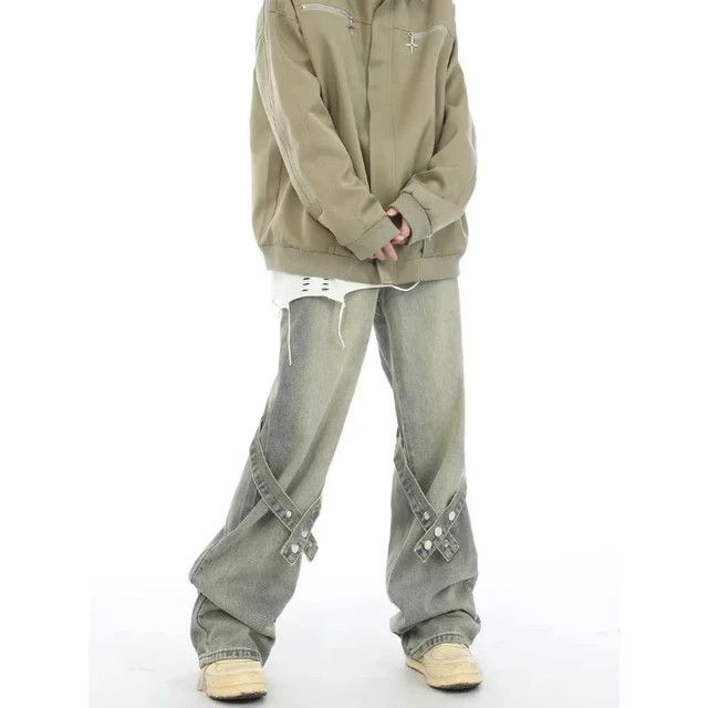 Japanese Brand × Jean Strap Design Trousers Jeans Size US 27 - 3 Thumbnail