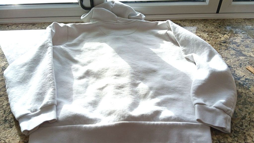 Nike 1990's Nike Made In Canada Zip Up Hoodie Sweater White Gray Size US M / EU 48-50 / 2 - 18 Thumbnail