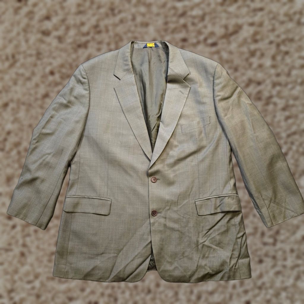 Brooks Brothers Blazer Mens Size 46 Green Classic Lined Wool Sport Coat Jacket