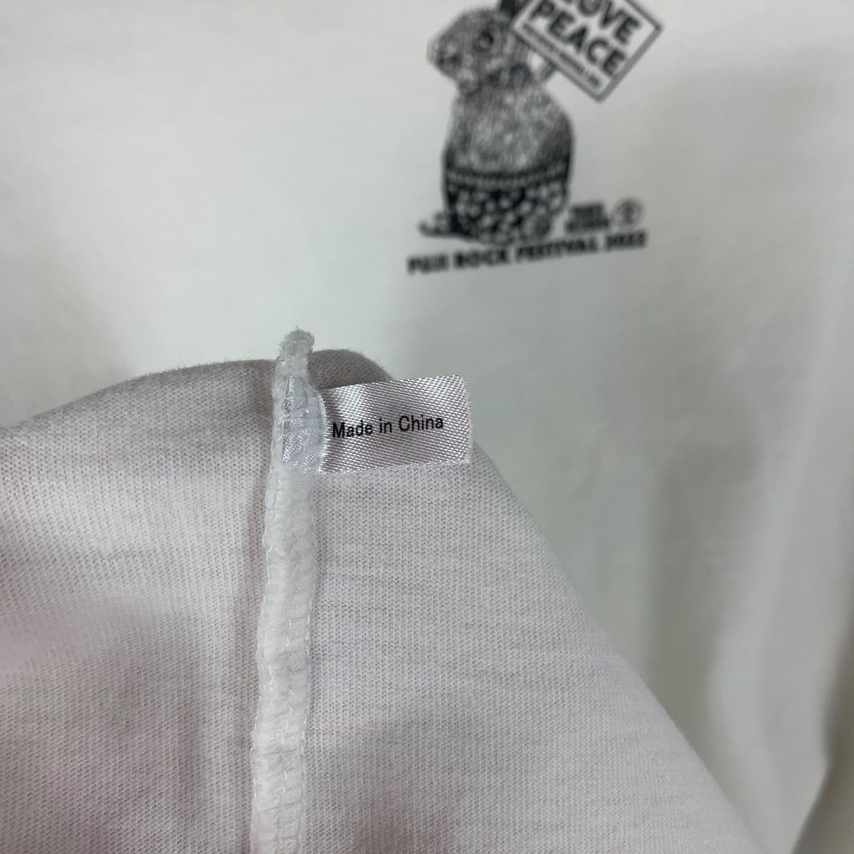 Band Tees × Japanese Brand FUJI ROCK FESTIVAL 2022 tower records love peace tee Size US XL / EU 56 / 4 - 12 Thumbnail