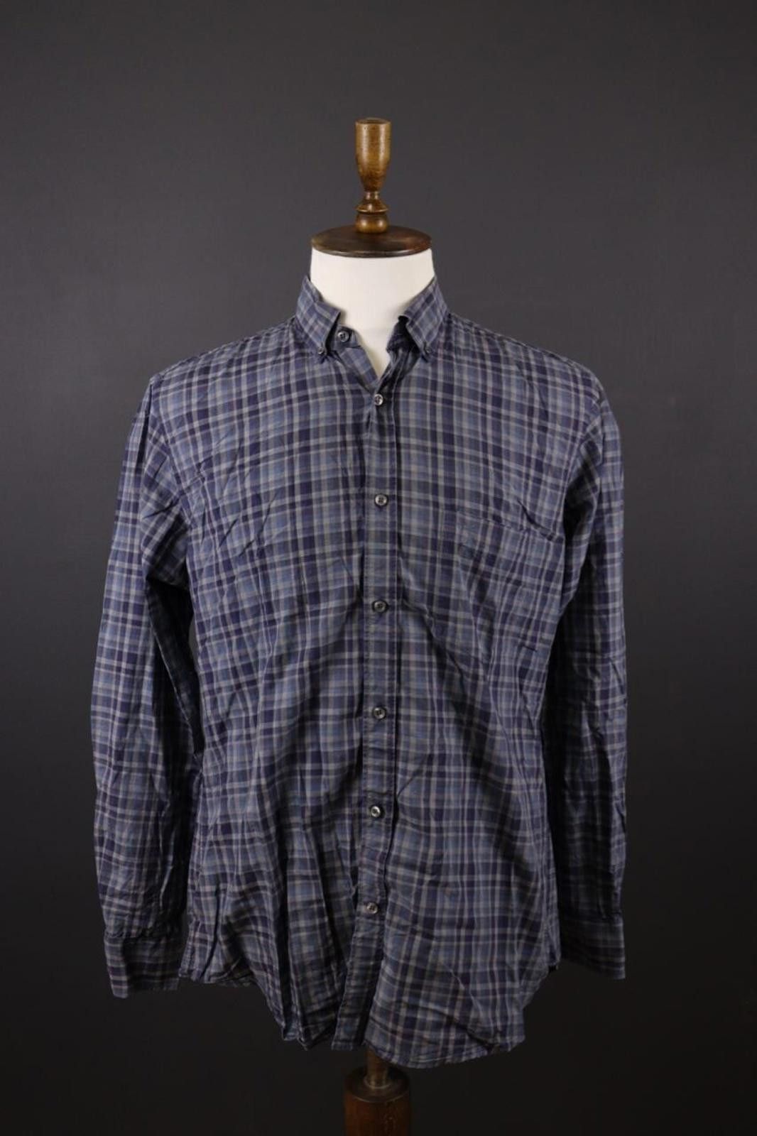 Paul & Shark Paul & Shark Yachting Gray Check Shirt Size 41 Size US M / EU 48-50 / 2 - 1 Thumbnail