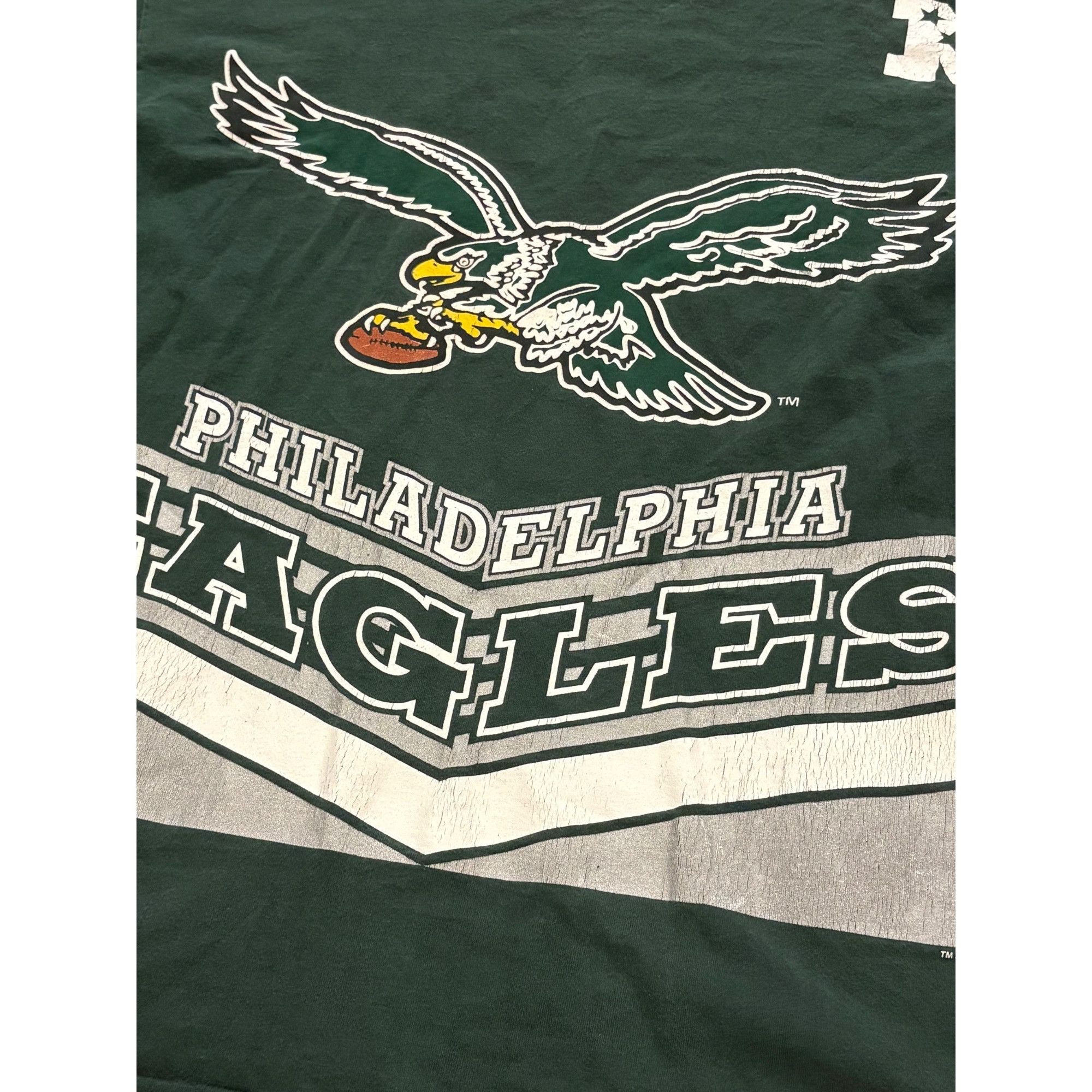 Salem Sportswear Vintage 1995 Salem Sportswear Philadelphia Eagles Double Sid Size US XXL / EU 58 / 5 - 5 Thumbnail