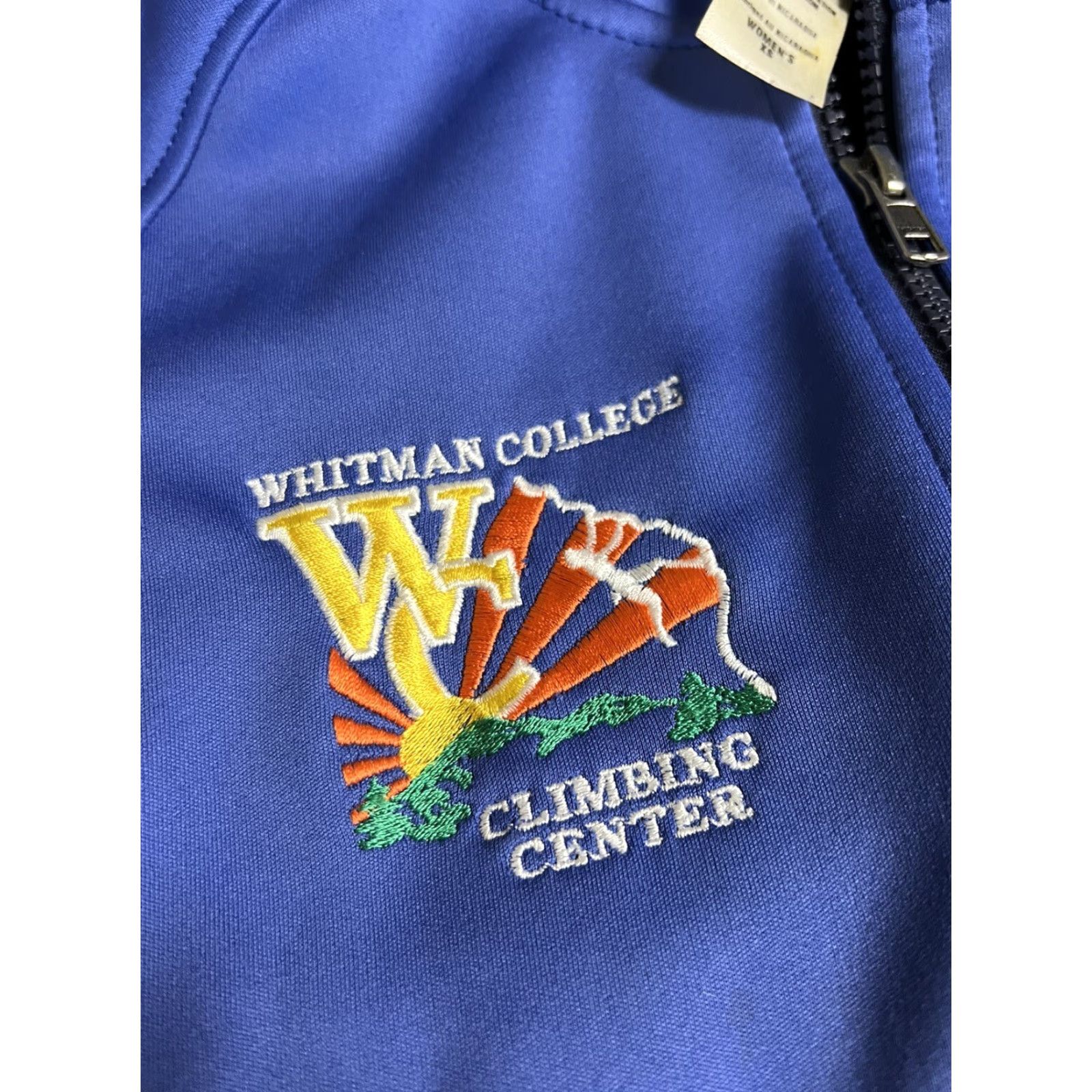 Patagonia Patagonia Jacket Primaloft Blue Womens XS Whitman College Climbing Hood Zip Size XS / US 0-2 / IT 36-38 - 7 Thumbnail