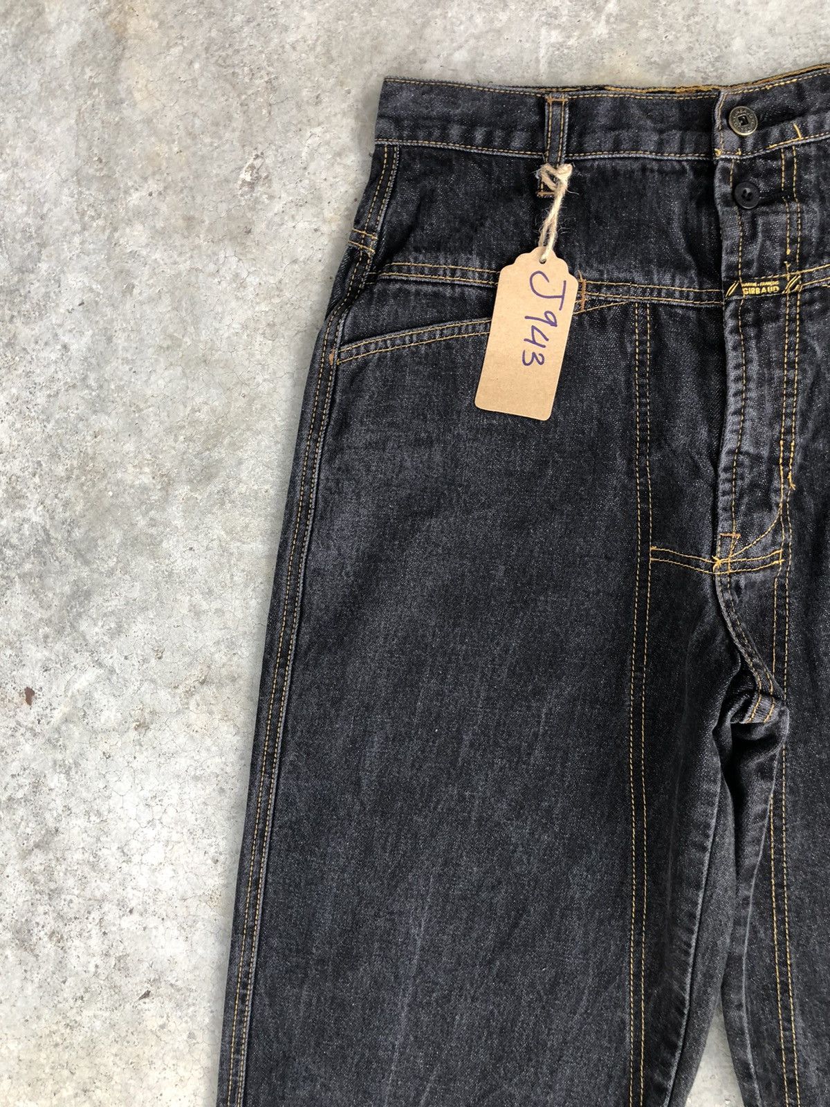 Marithe + Francois Girbaud Marithe Francois Girbaud Baggy Jeans Embroidered Logo Size US 29 - 4 Thumbnail