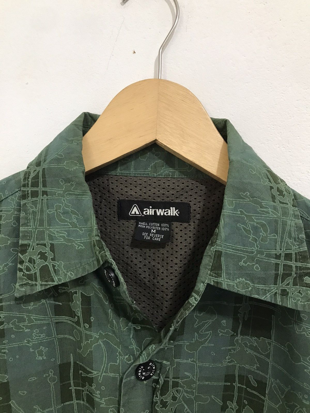 Hysteric Glamour Japanese Airwalk Camo Military poem Shirt Size US M / EU 48-50 / 2 - 8 Thumbnail
