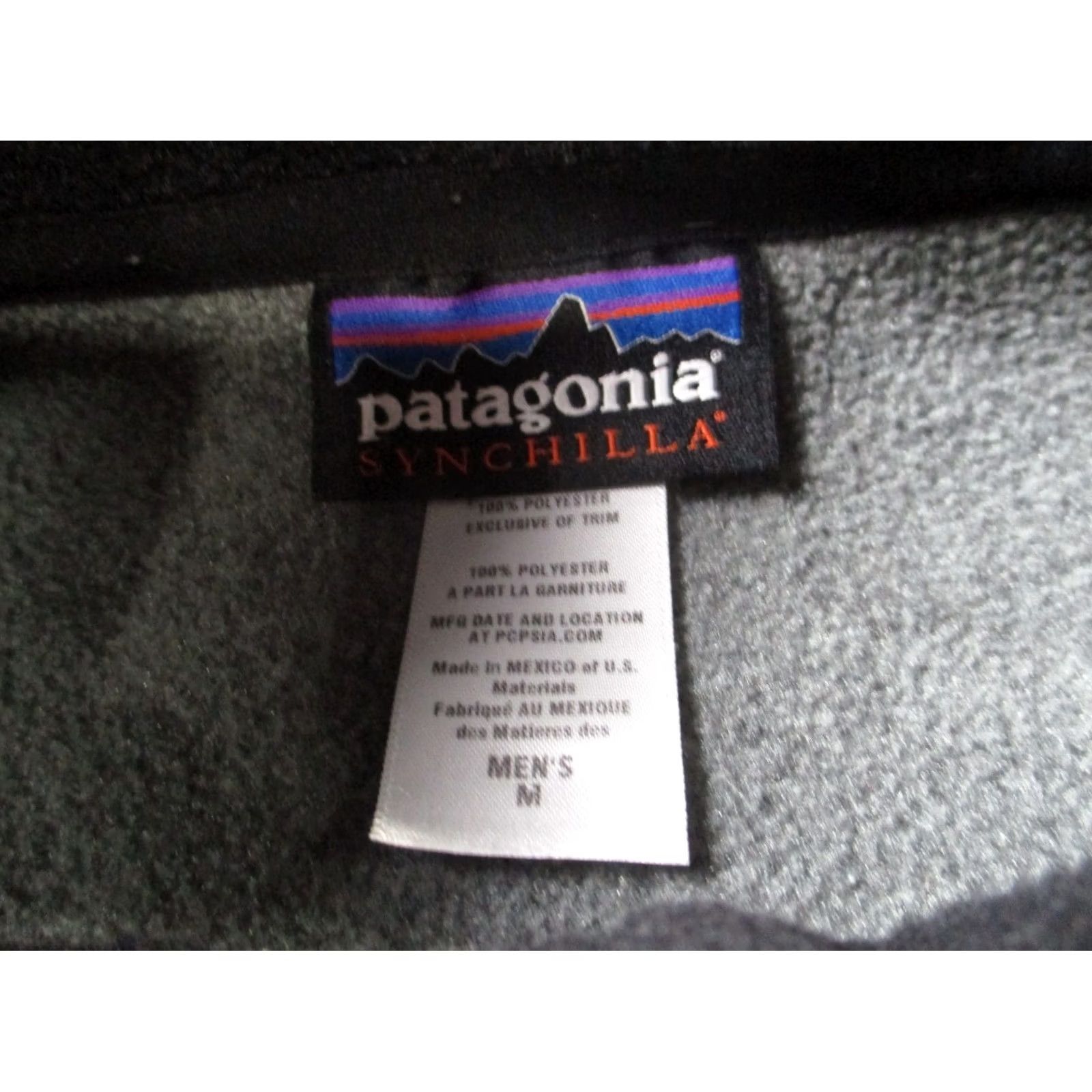 Patagonia Patagonia Sweater Mens M Gray Vest Jacket Men Fleece Synchilla Camping Hiking Outdoor Size US M / EU 48-50 / 2 - 6 Thumbnail
