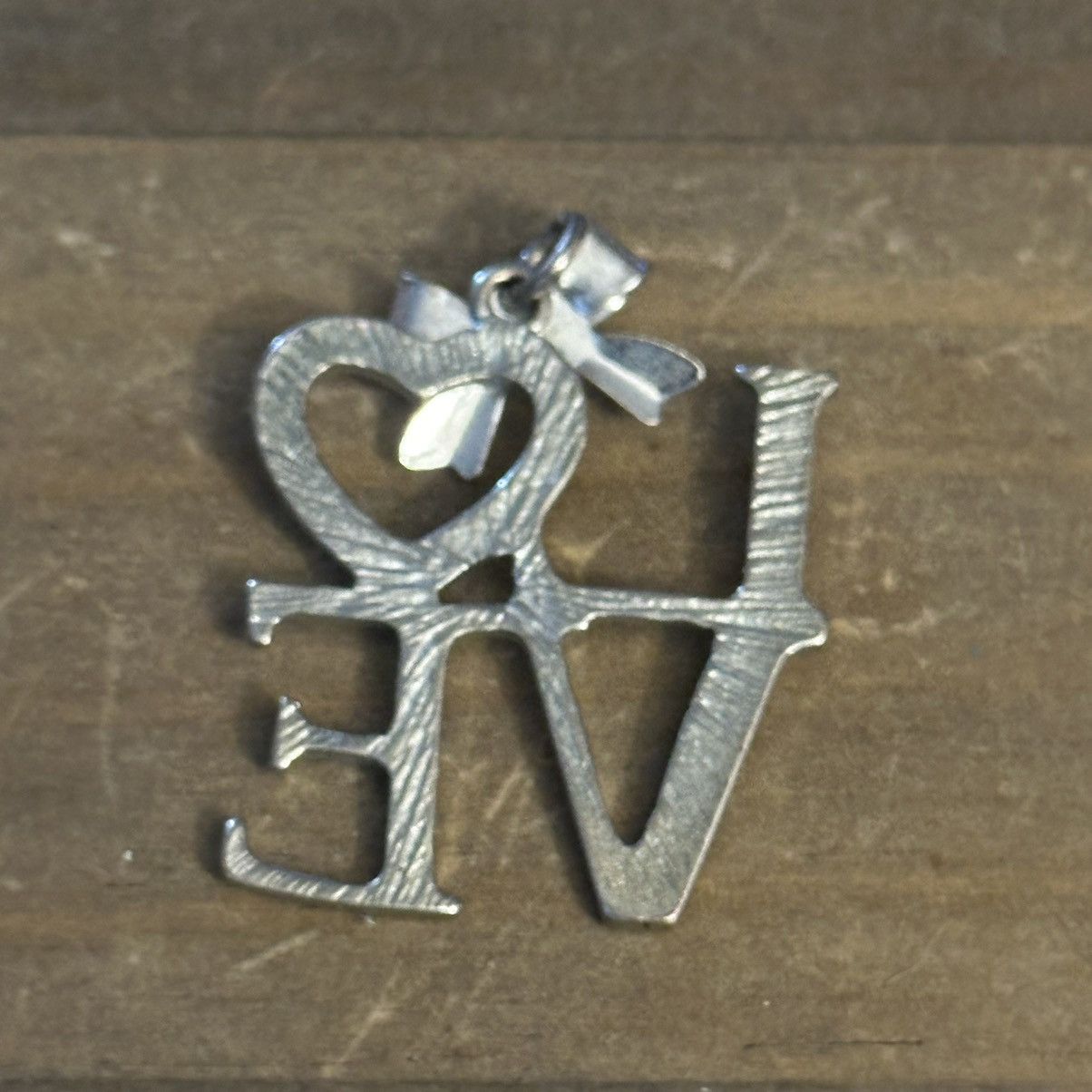 Vintage Vintage stacked Love pendant Size ONE SIZE - 4 Thumbnail