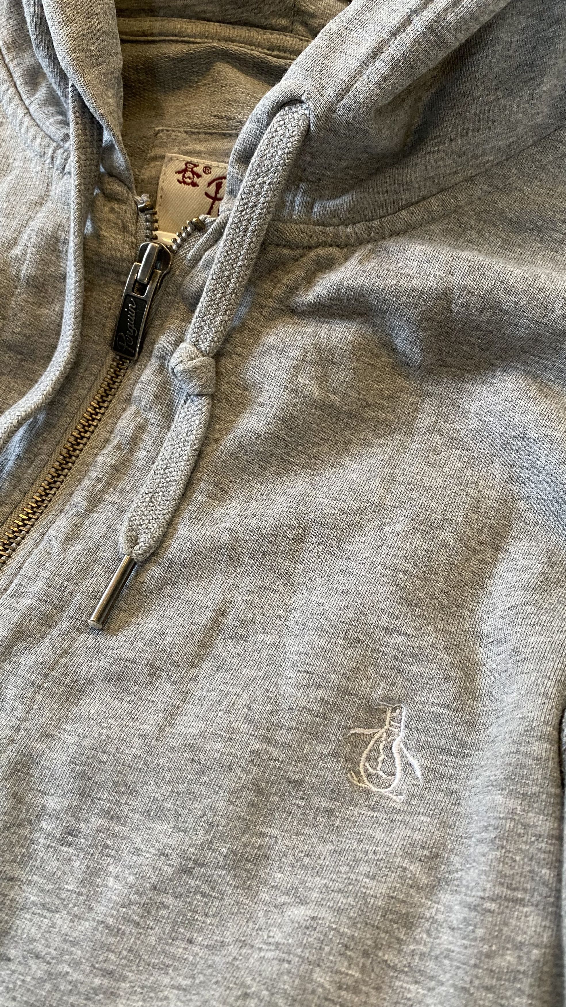 Original Penguin Original Penguin by Musingwear Gray Zip Hoodie Size US XL / EU 56 / 4 - 1 Thumbnail