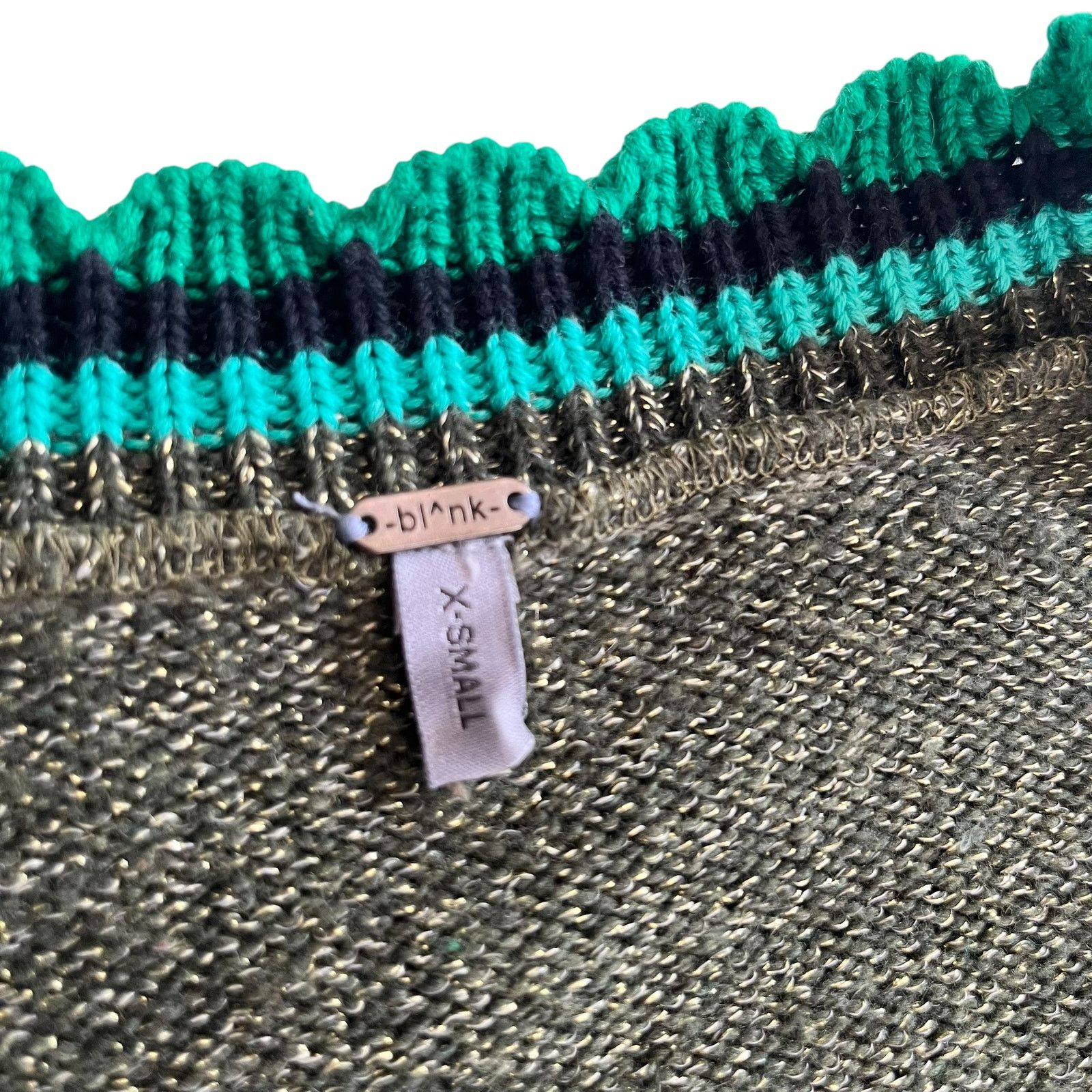 Other Anthropologie Blank London Olive Green Embroidered Cardigan Size XS / US 0-2 / IT 36-38 - 8 Thumbnail