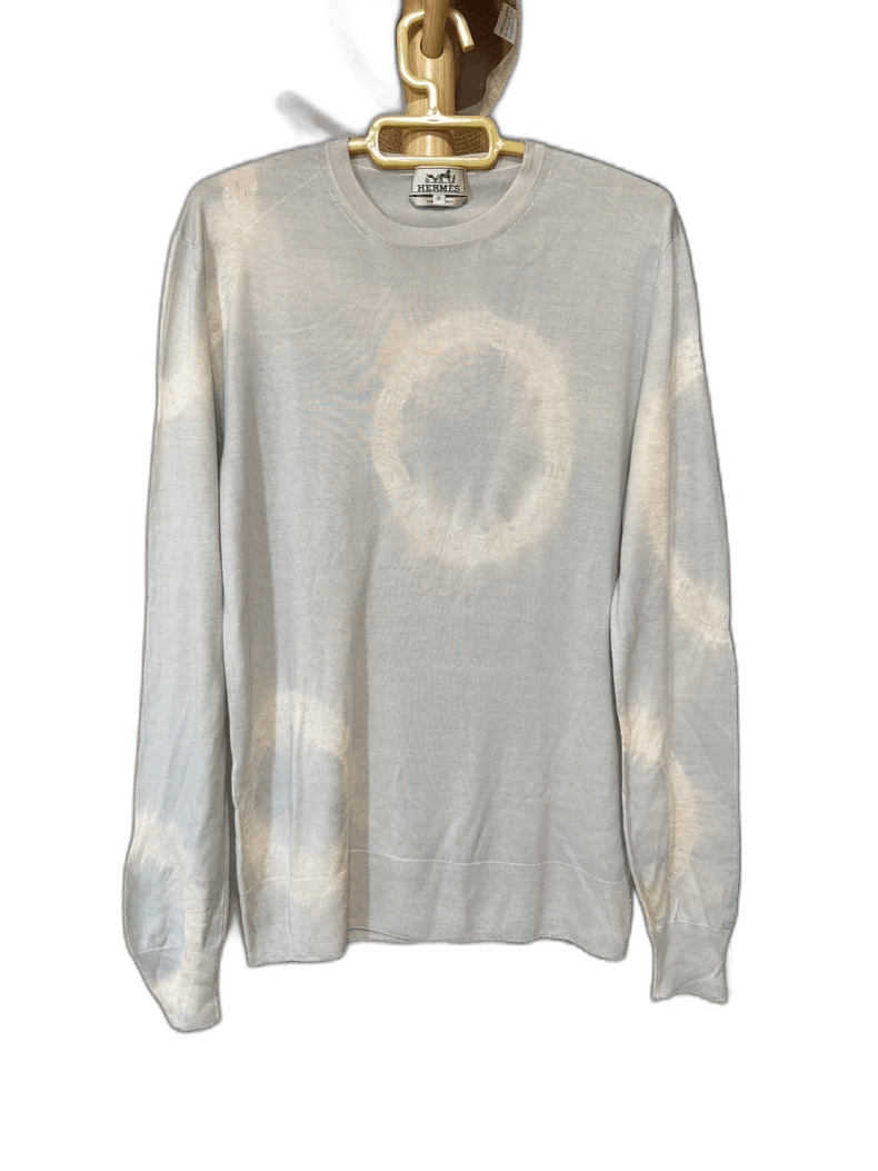Hermes Long Sleeve Silk Knit Sweater