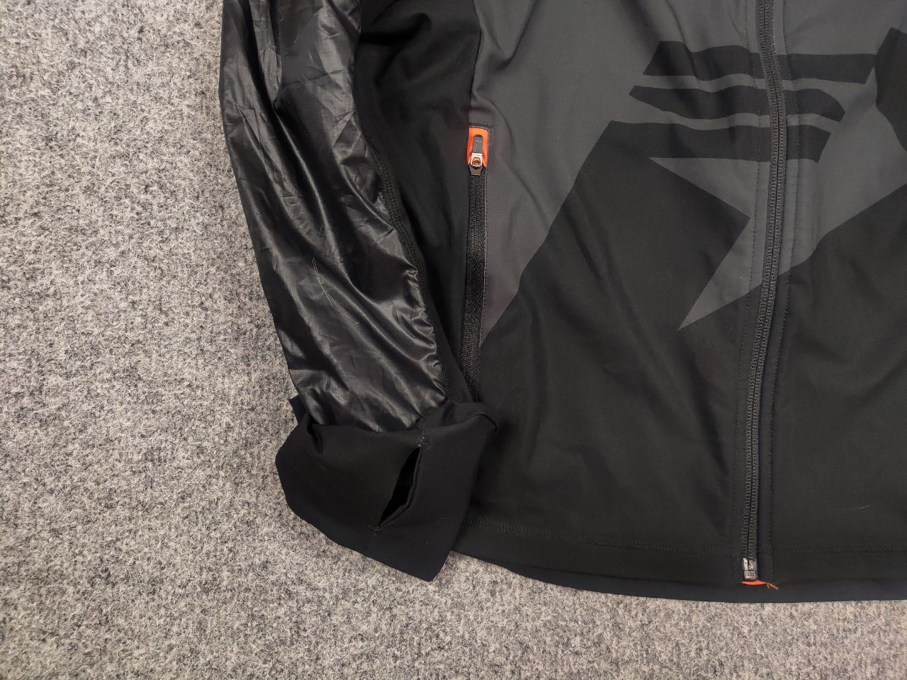 Rapha Cuore Cycling Rain Tail Black Hooded Women’s Jacket racing Size XL / US 12-14 / IT 48-50 - 7 Thumbnail