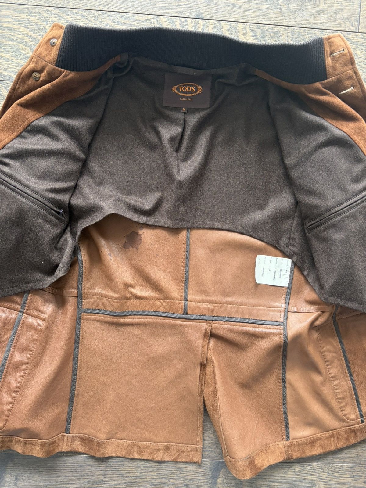 Tod's Tod’s Brown Suede Field Jacket Size US M / EU 48-50 / 2 - 10 Thumbnail
