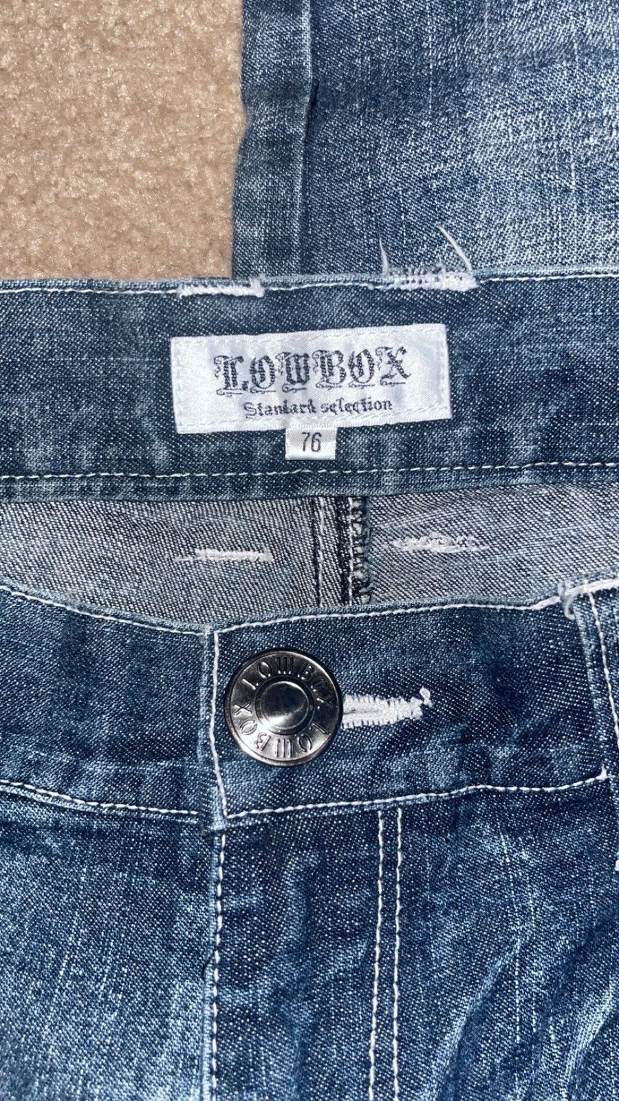 Japanese Brand japanese brand vintage strap pocket jeans Size US 32 / EU 48 - 3 Thumbnail
