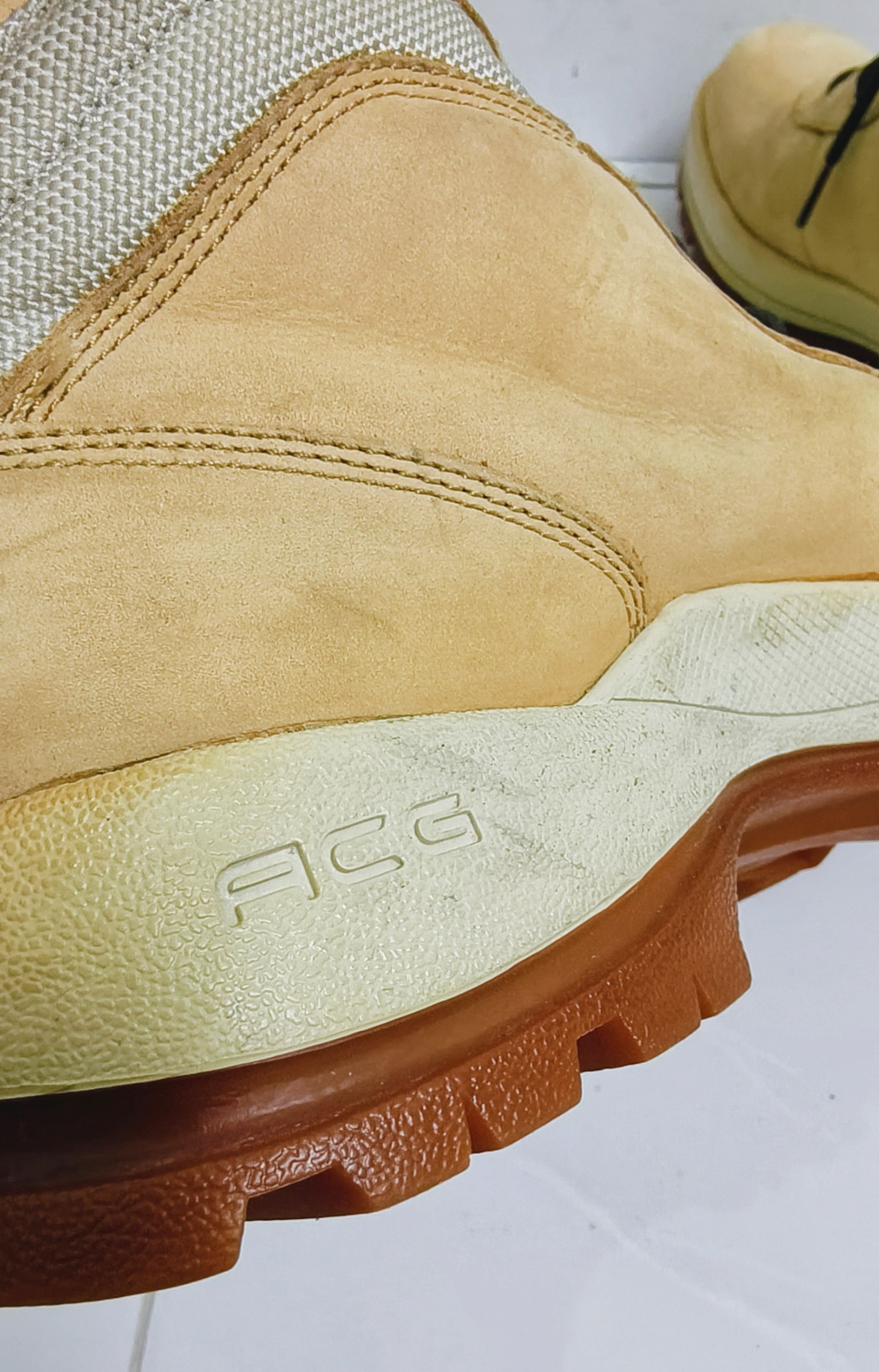 Nike Nike Madara Beige Genuine Leather Hiking Winter Shoes Boots Size US 11 / EU 44 - 11 Thumbnail