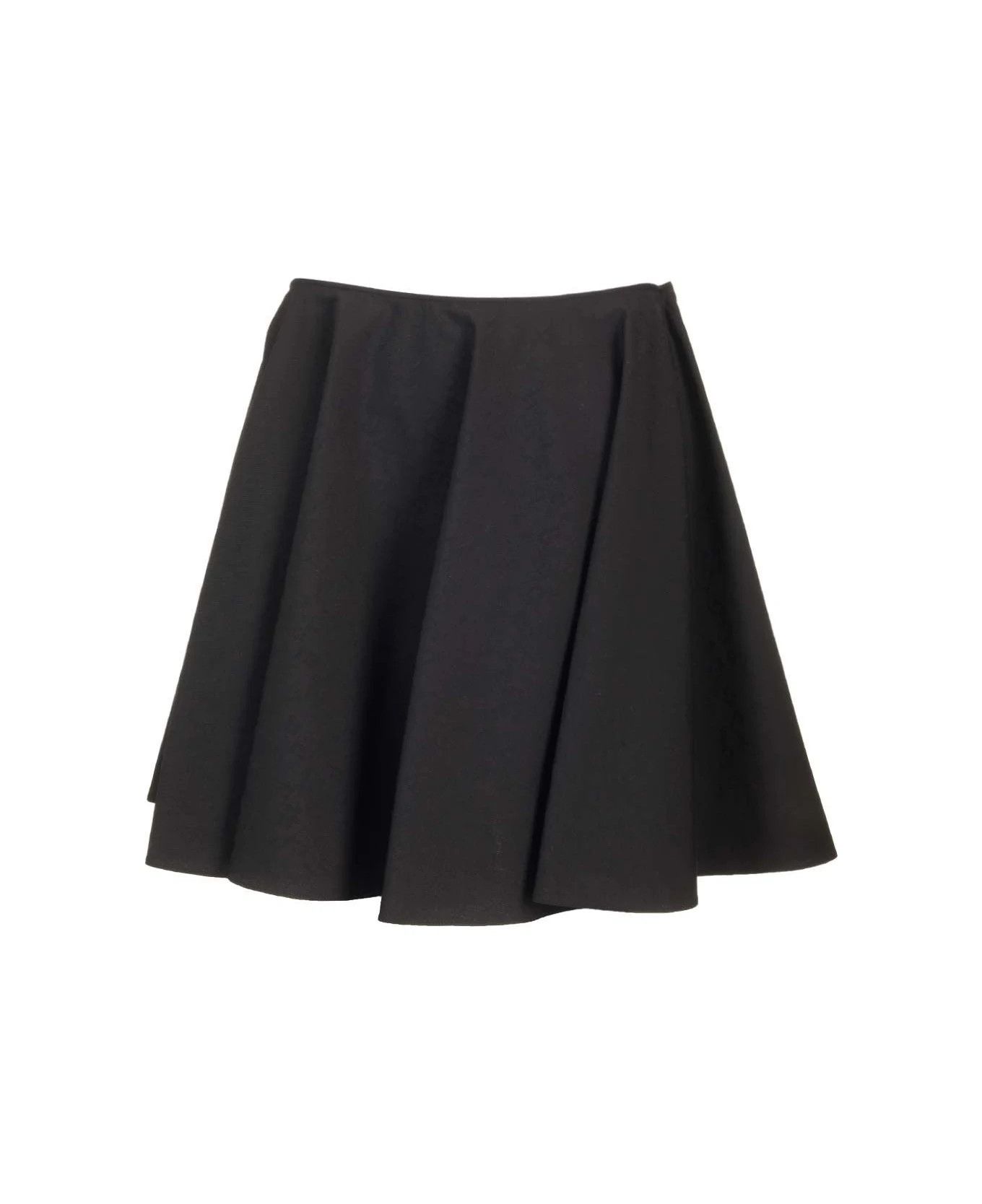 Givenchy o1n1vont0326 Full Skirt in Black Size 25" / US 0 / IT 36 - 2 Thumbnail
