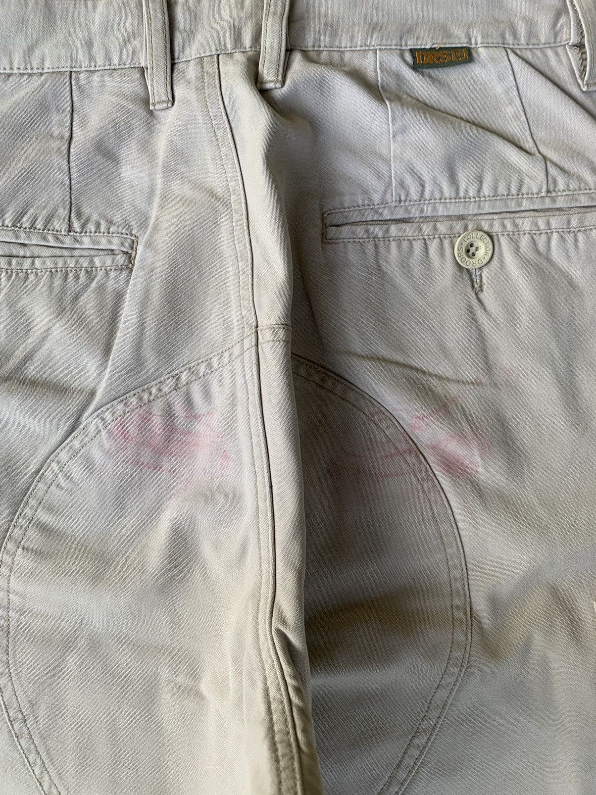 DC × Droors Vintage 90s Droors Clothing Cargo Pants Size US 32 / EU 48 - 2 Thumbnail