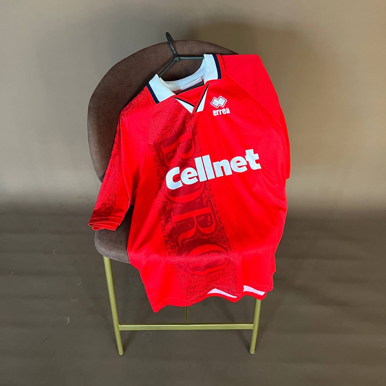 Vintage Vintage Middlesbrough Home Errea Jersey Rare 1996-1997 Sz L Size US L / EU 52-54 / 3 - 1 Thumbnail